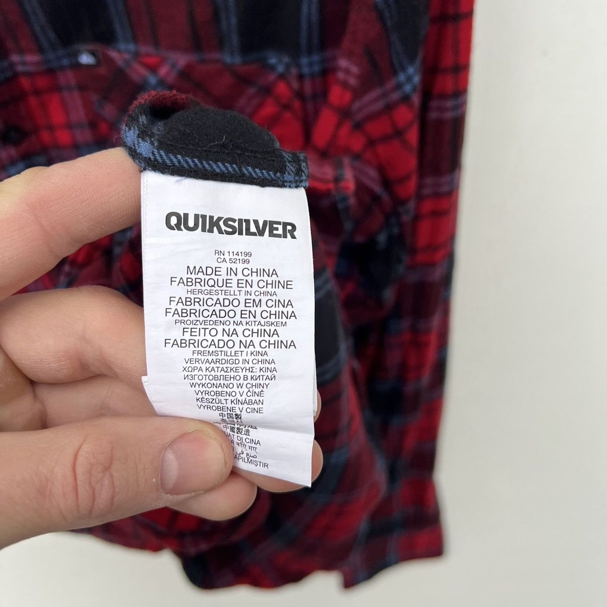 Quiksilver QUIKSILVER shirt Size US S / EU 44-46 / 1 - 5 Thumbnail