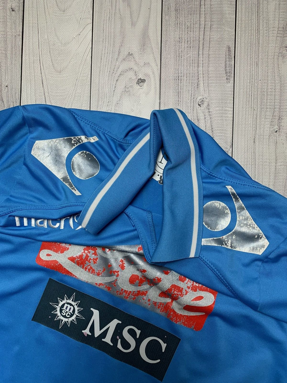 Other Vintage Napoli 17 Hamsik soccer jersey size L blue rare Size US L / EU 52-54 / 3 - 5 Thumbnail
