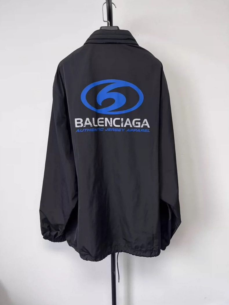 Balenciaga Balenciaga Logo Print Button Jacket - dmc Size US S / EU 44-46 / 1 - 1 Thumbnail