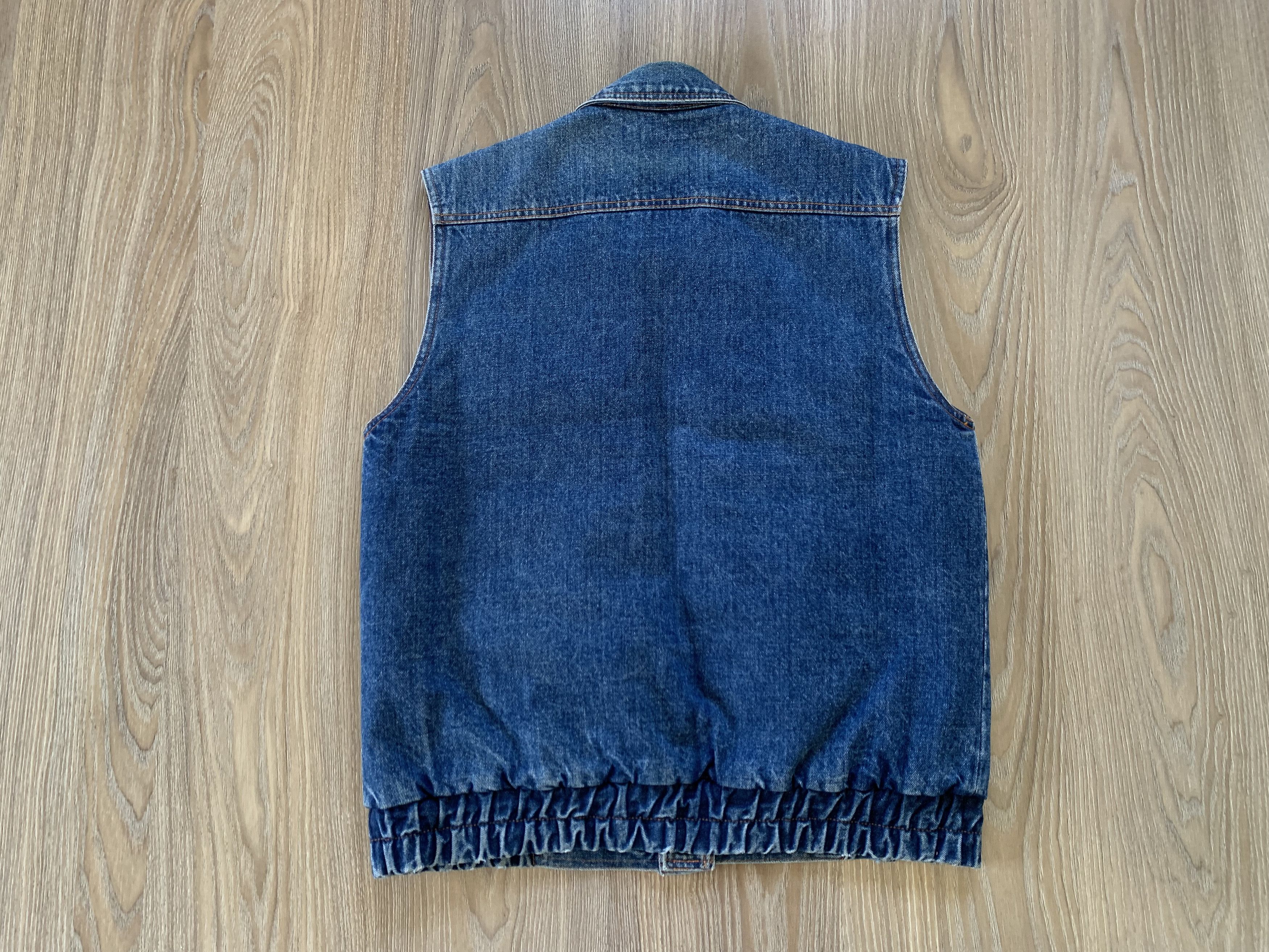 Denime Rare Ackermann Retro Denim Vest With Hidden Pockets Size US M / EU 48-50 / 2 - 3 Thumbnail