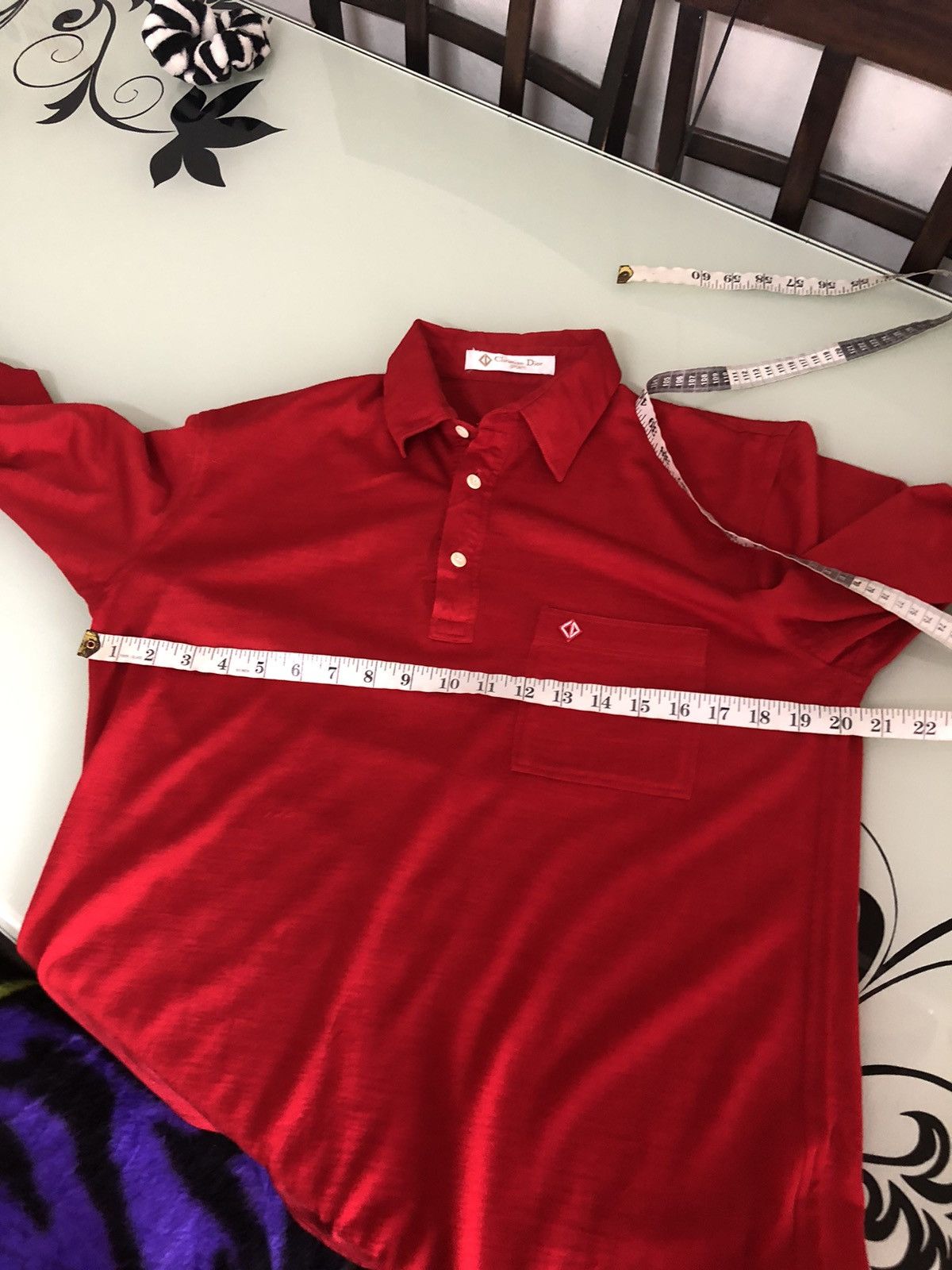 Christian Dior Monsieur Vintage 90s Christian Dior Sport Polo Long Sleeve Shirt Size US M / EU 48-50 / 2 - 12 Thumbnail