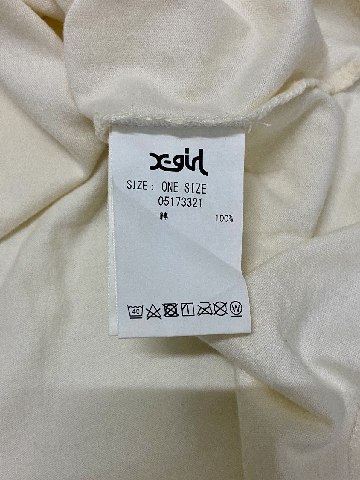 X-Girl X GIRL BAGGY BASEBALL SHIRT Size ONE SIZE - 15 Thumbnail