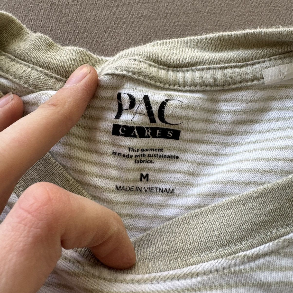 Pacsun PacSun Jodie Striped T-Shirt Size US M / EU 48-50 / 2 - 5 Thumbnail