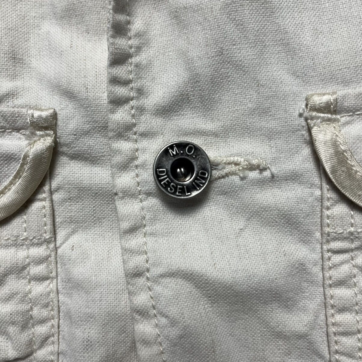 Diesel × Vintage Vintage Diesel Cropped Coat Jacket Streetwear Y2K Designer Size S / US 4 / IT 40 - 5 Thumbnail