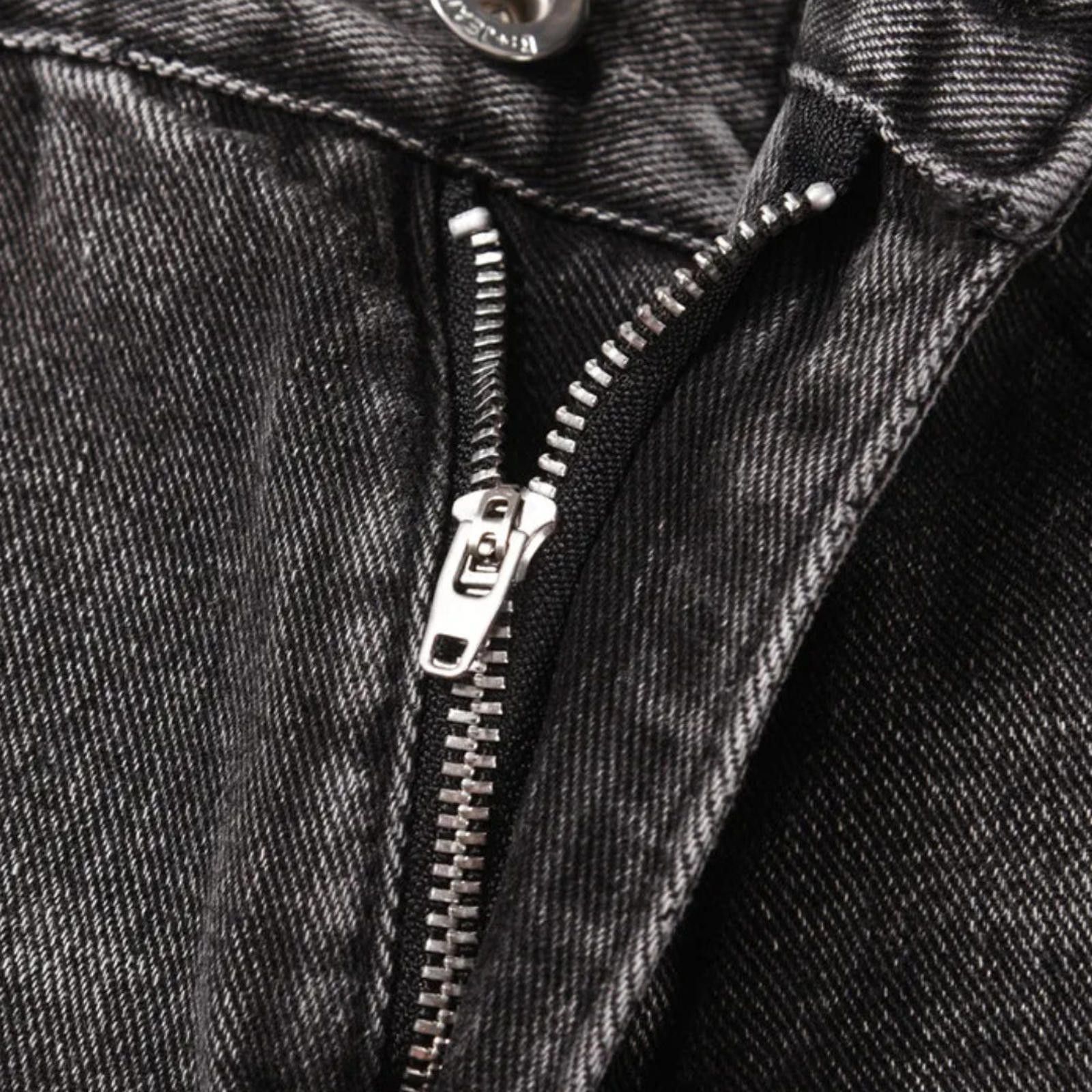 Japanese Brand Gutter Black Denim Jeans Size US 30 / EU 46 - 5 Thumbnail