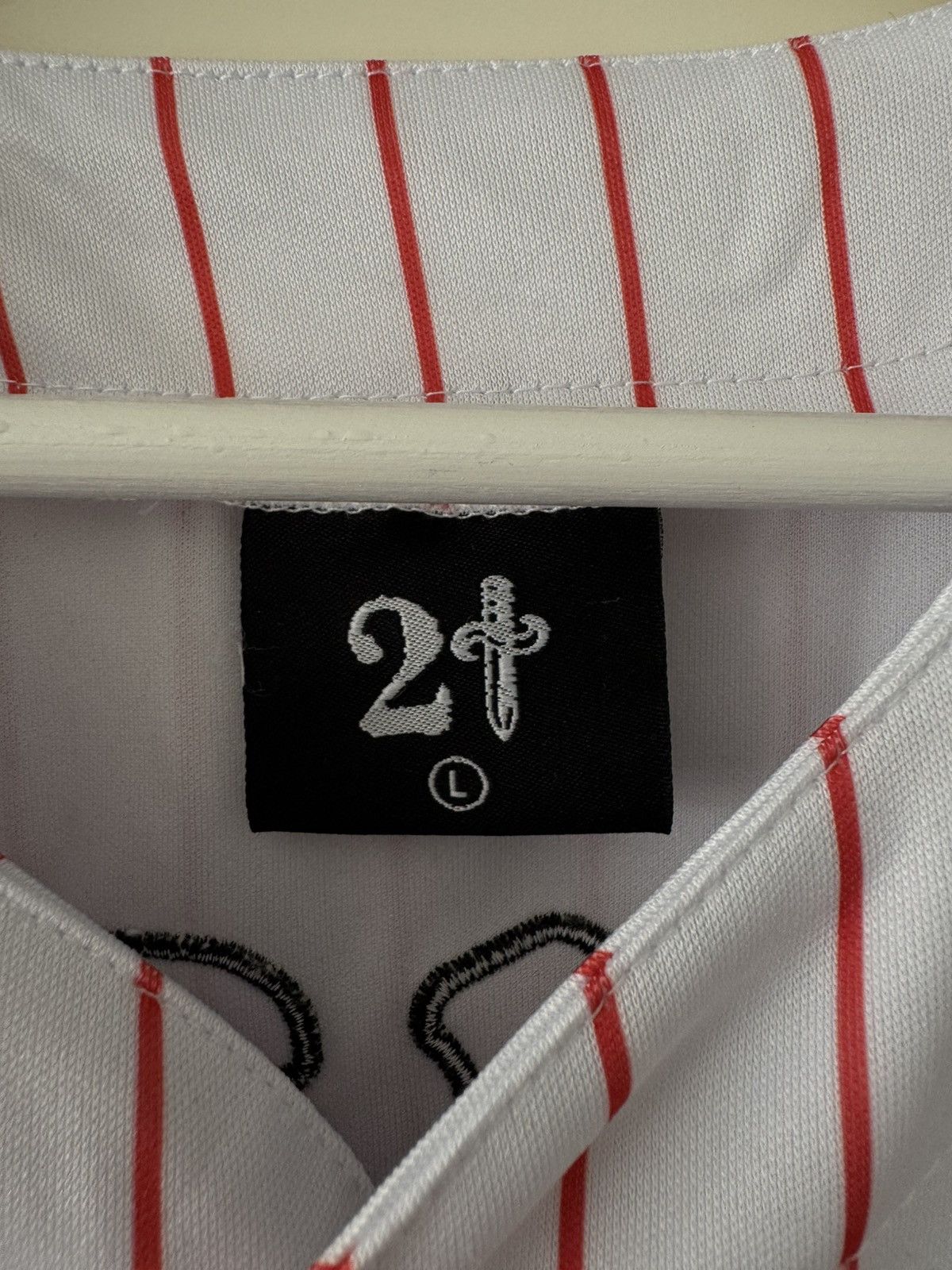 21 Savage 21 Savage Tour Baseball Jersey Size US L / EU 52-54 / 3 - 3 Thumbnail
