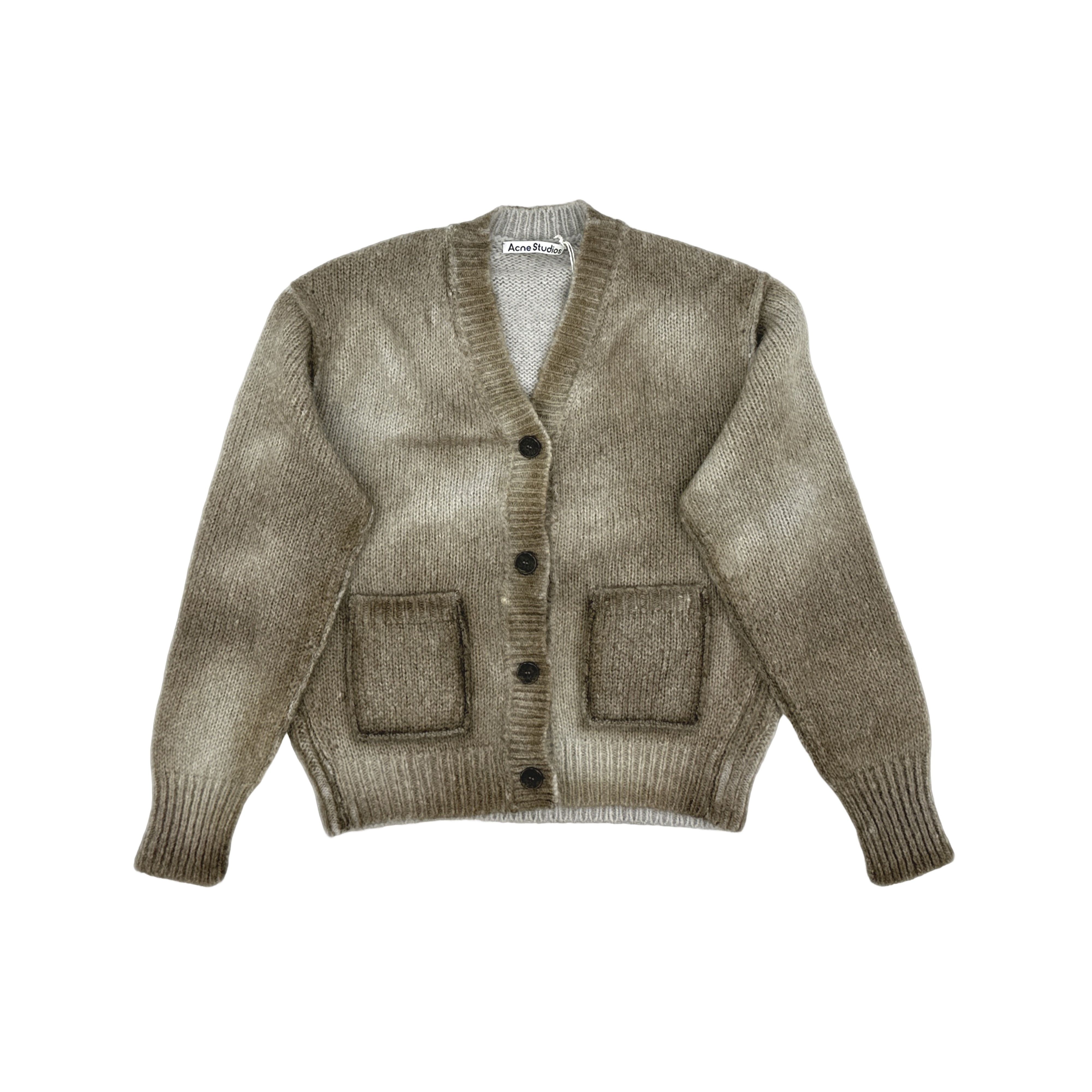 Acne Studios Acne Studios Mottled Mohair Cardigan M Size M / US 6-8 / IT 42-44 - 1 Thumbnail