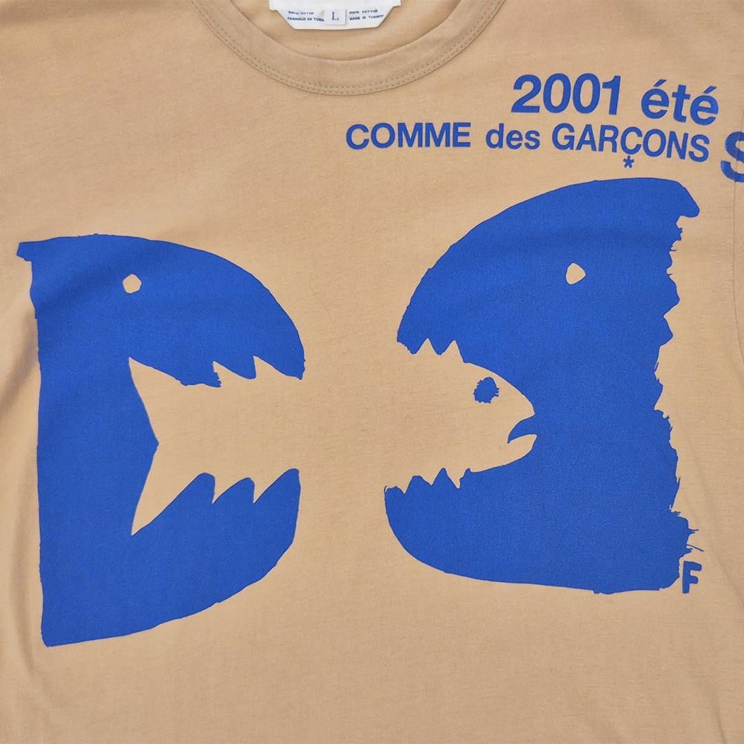 Comme des Garcons CDG Shirt 2001 Brown Tee (L) Size US L / EU 52-54 / 3 - 4 Thumbnail