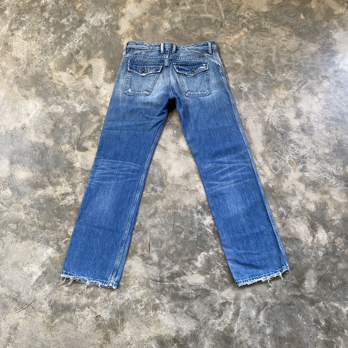 Diesel Diesel Fatigue Ripped Jeans Size US 30 / EU 46 - 9 Thumbnail