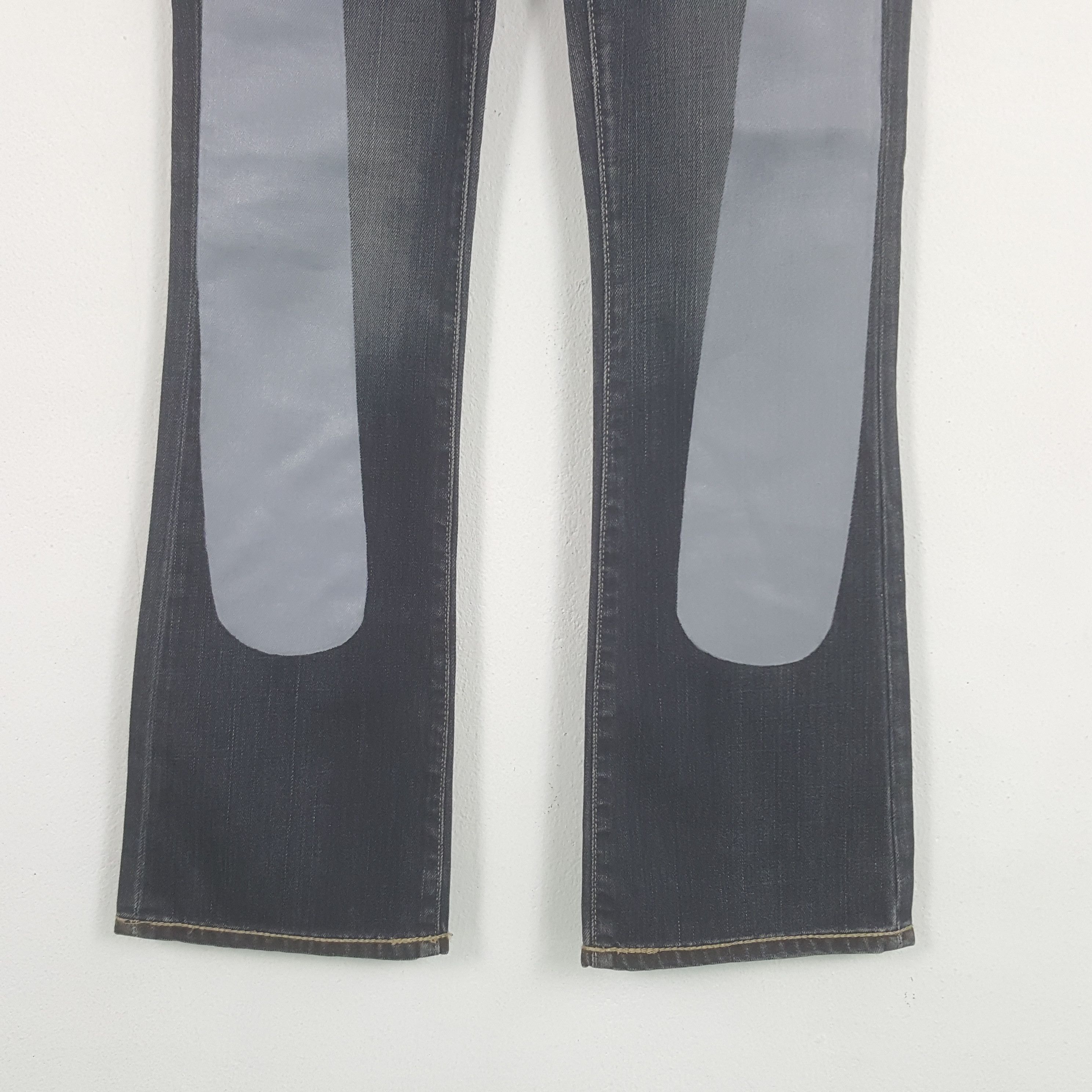 Evisu × Puma × Vintage Vintage Evisu x PUMA Custom Grey Daicock Jeans Size 30" / US 8 / IT 44 - 3 Thumbnail
