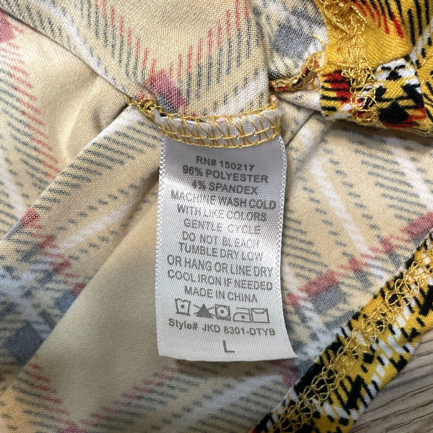 Vintage Sweetkie Dress Boho Festival Short Sleeve Yellow Plaid Pockets L Womens Size L / US 10 / IT 46 - 3 Thumbnail