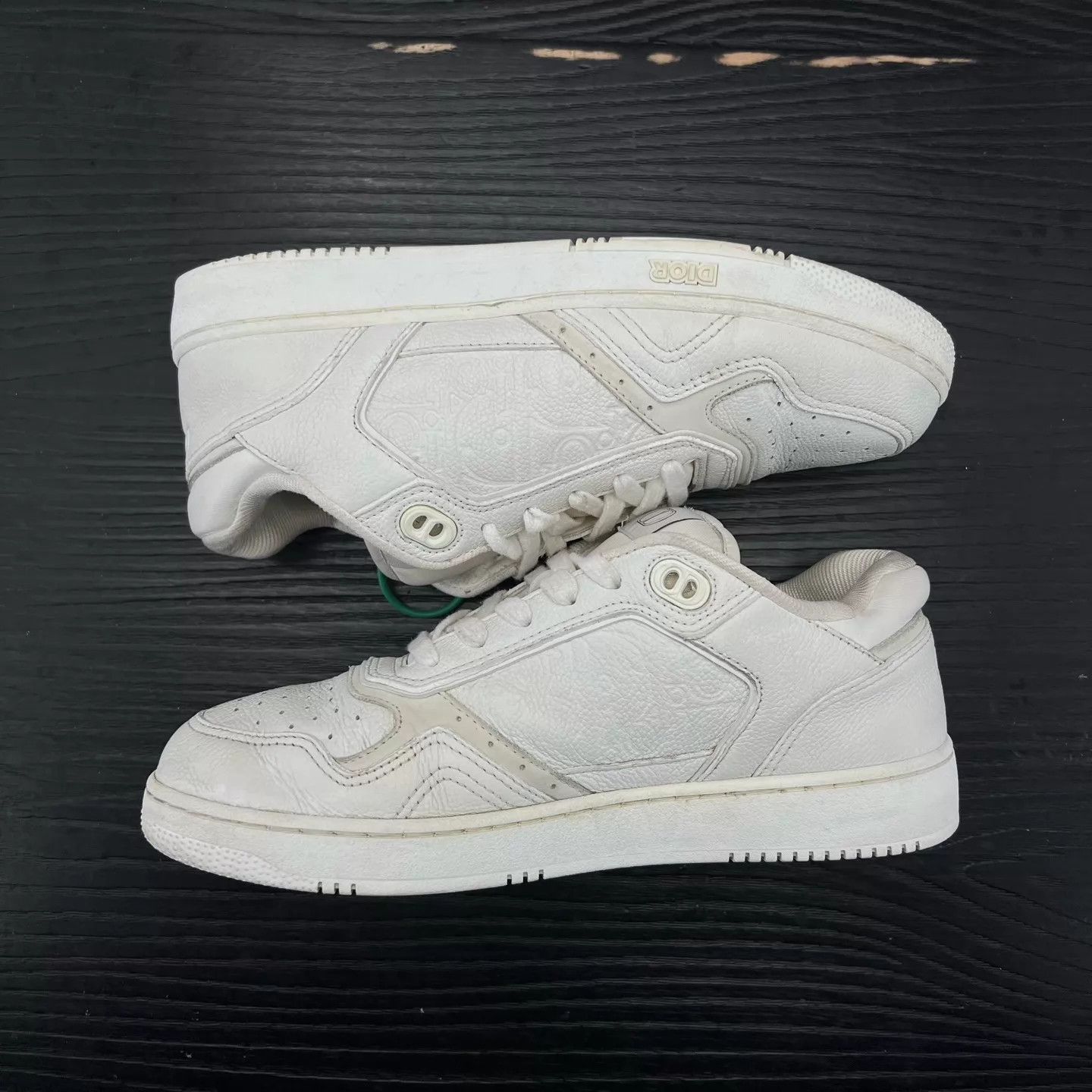 Dior Dior B27 Leather White 39 Good Condition Size US 8.5 / IT 38.5 - 2 Thumbnail