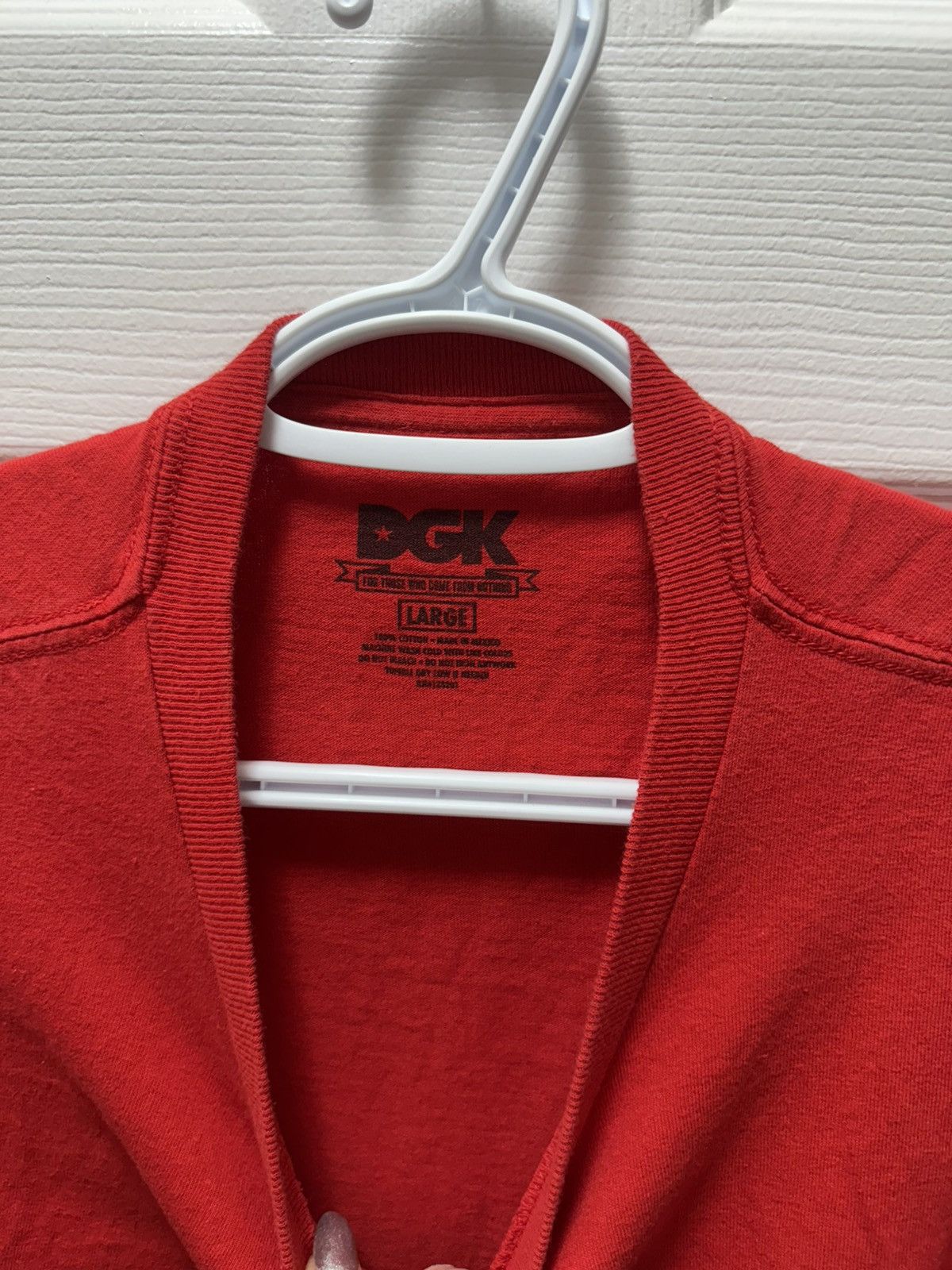 DGK DGK Mike Tyson Undisputed Red Boxing Supreme Skate Shirt Size US L / EU 52-54 / 3 - 3 Thumbnail