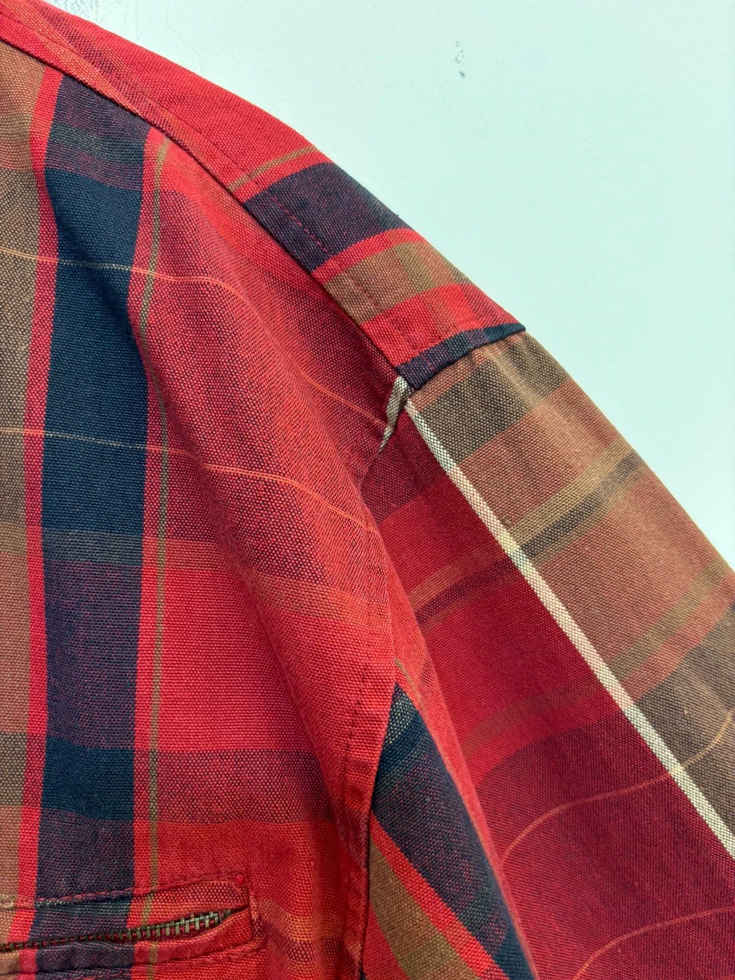 Polo Ralph Lauren Polo Ralph Lauren Vintage Plaid Short Wide Jacket Size US M / EU 48-50 / 2 - 5 Thumbnail