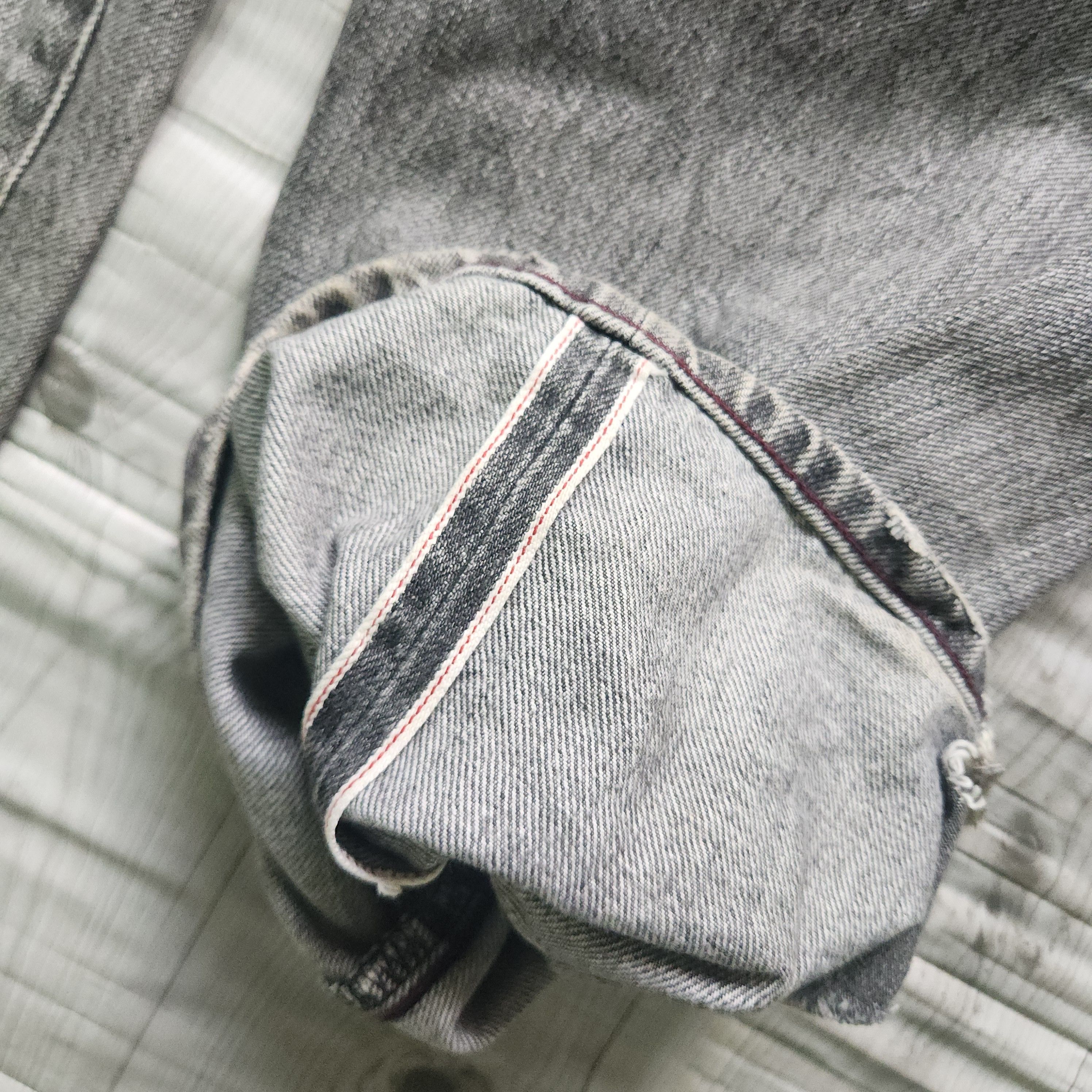 Wtaps WTAPS Dirty Trouser Denim Distressed Redline Selvedge Jeans Size US 36 / EU 52 - 17 Thumbnail