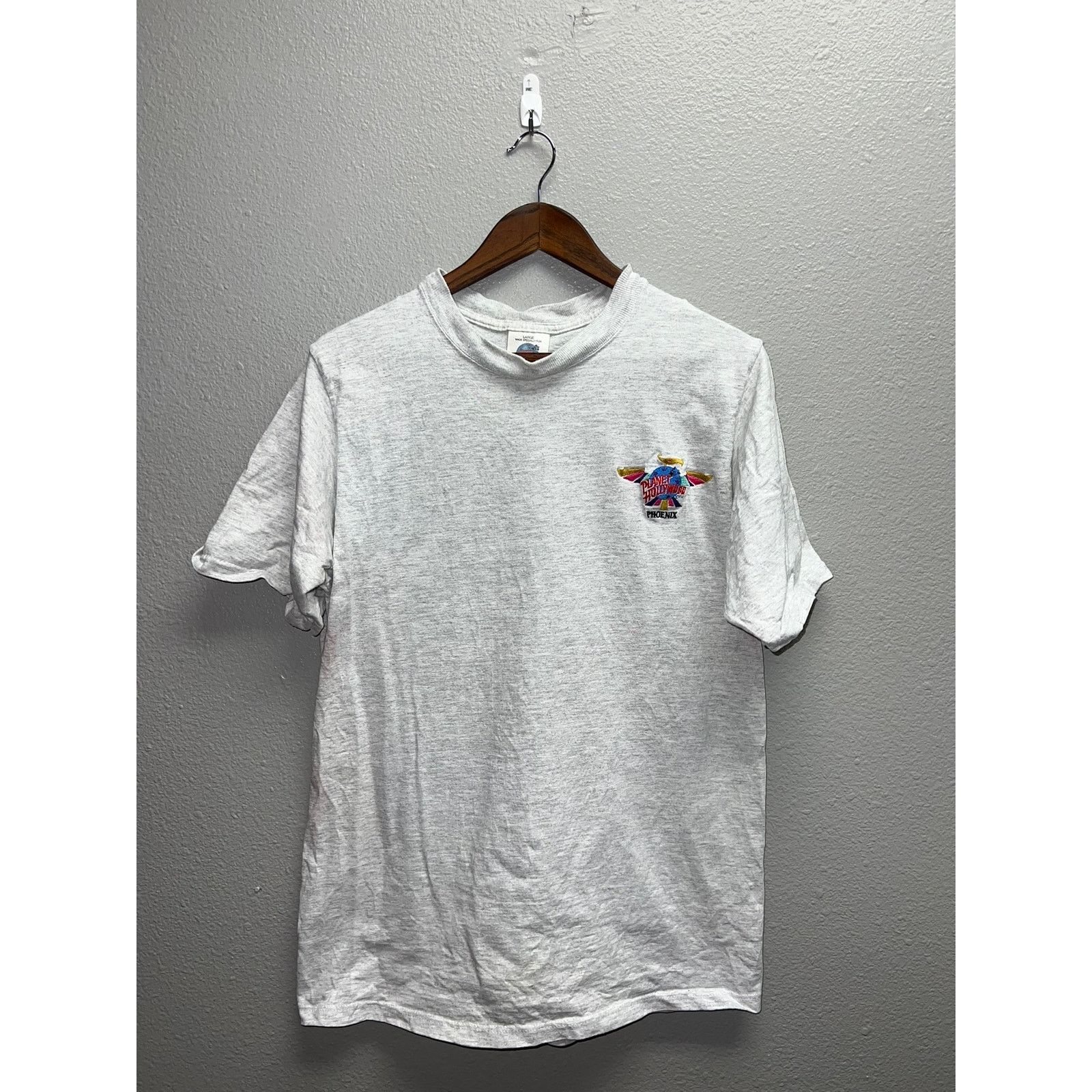 Planet Hollywood Vintage Planet Hollywood Phoenix Shirt Gray Tee 90s L Large Size US L / EU 52-54 / 3 - 1 Thumbnail