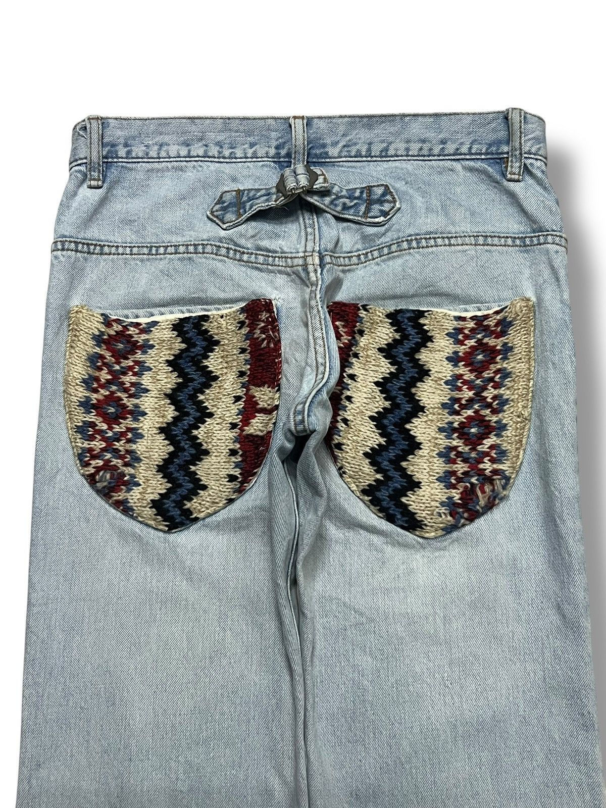 Issey Miyake Sunaokuwahara By Isey Miyaki Japan Buckle Back - Distressed Size US 30 / EU 46 - 5 Thumbnail