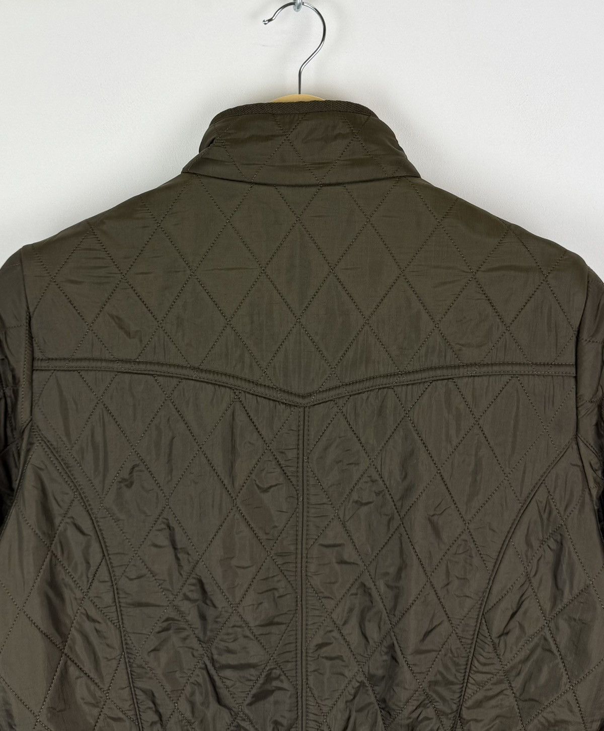 Barbour Barbour Cavalry Polarquilt Jacket Dark Olive Green Top Size L / US 10 / IT 46 - 14 Thumbnail