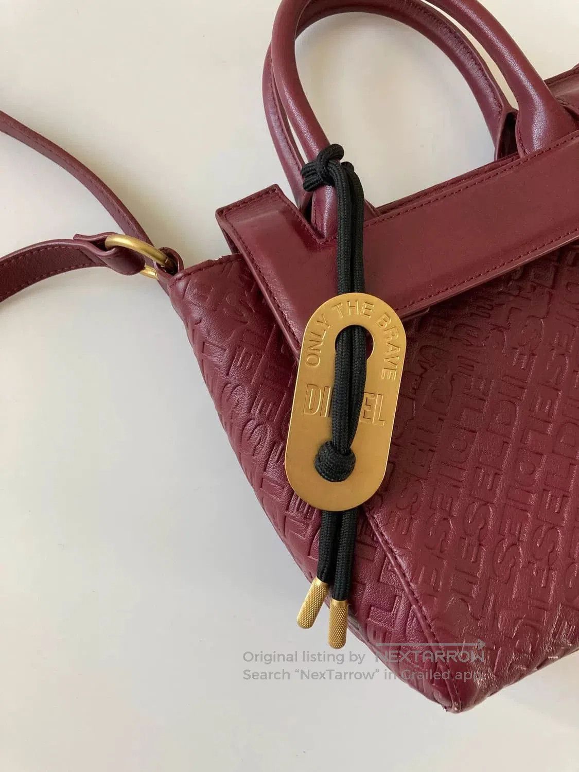 Diesel Diesel Bordeaux Red Crossbody Bag. Size ONE SIZE - 2 Thumbnail