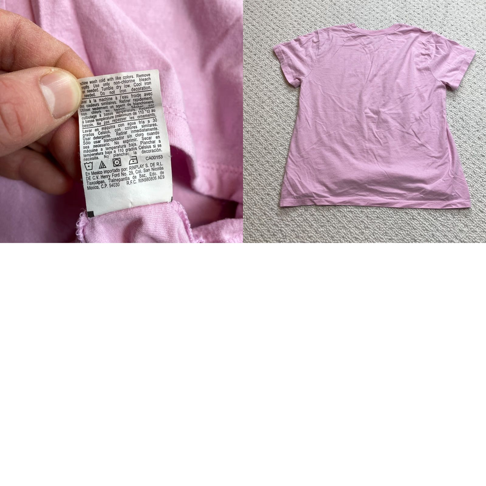 Champion Champion Shirt Womens L Pink Short Sleeve Spellout Logo Casual Short Sleeve Size L / US 10 / IT 46 - 8 Thumbnail