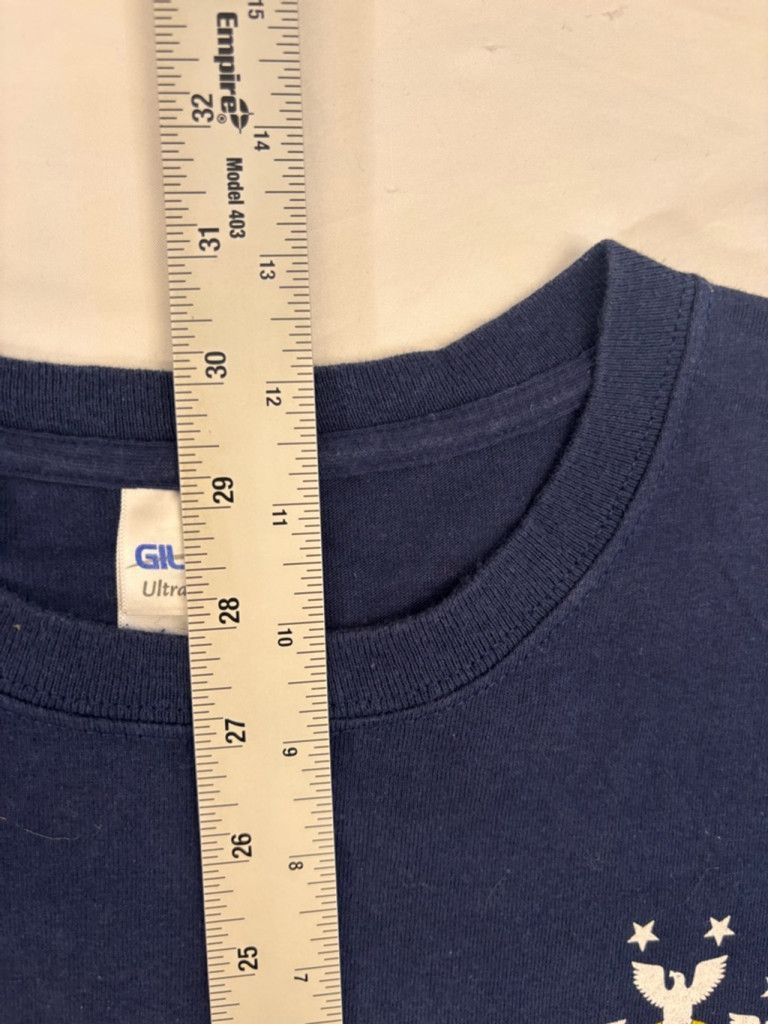 Gildan Men's Gildan T-shirt Size 2XL Blue US Navy Size US XL / EU 56 / 4 - 6 Thumbnail
