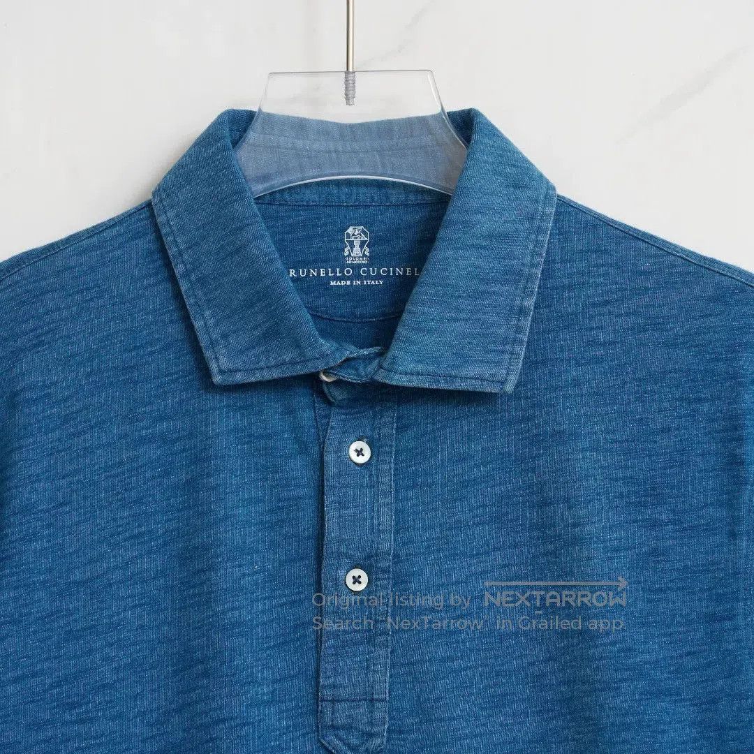 Brunello Cucinelli Brunello Cucinelli Men's Lapel Polo. Size US M / EU 48-50 / 2 - 2 Thumbnail