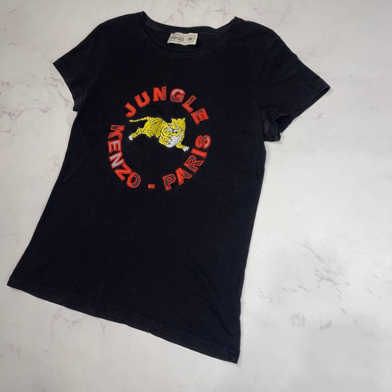 Kenzo Kenzo H&M Tiger Jungle Paris T-Shirt Embroidered Short Sleev Size S / US 4 / IT 40 - 3 Thumbnail