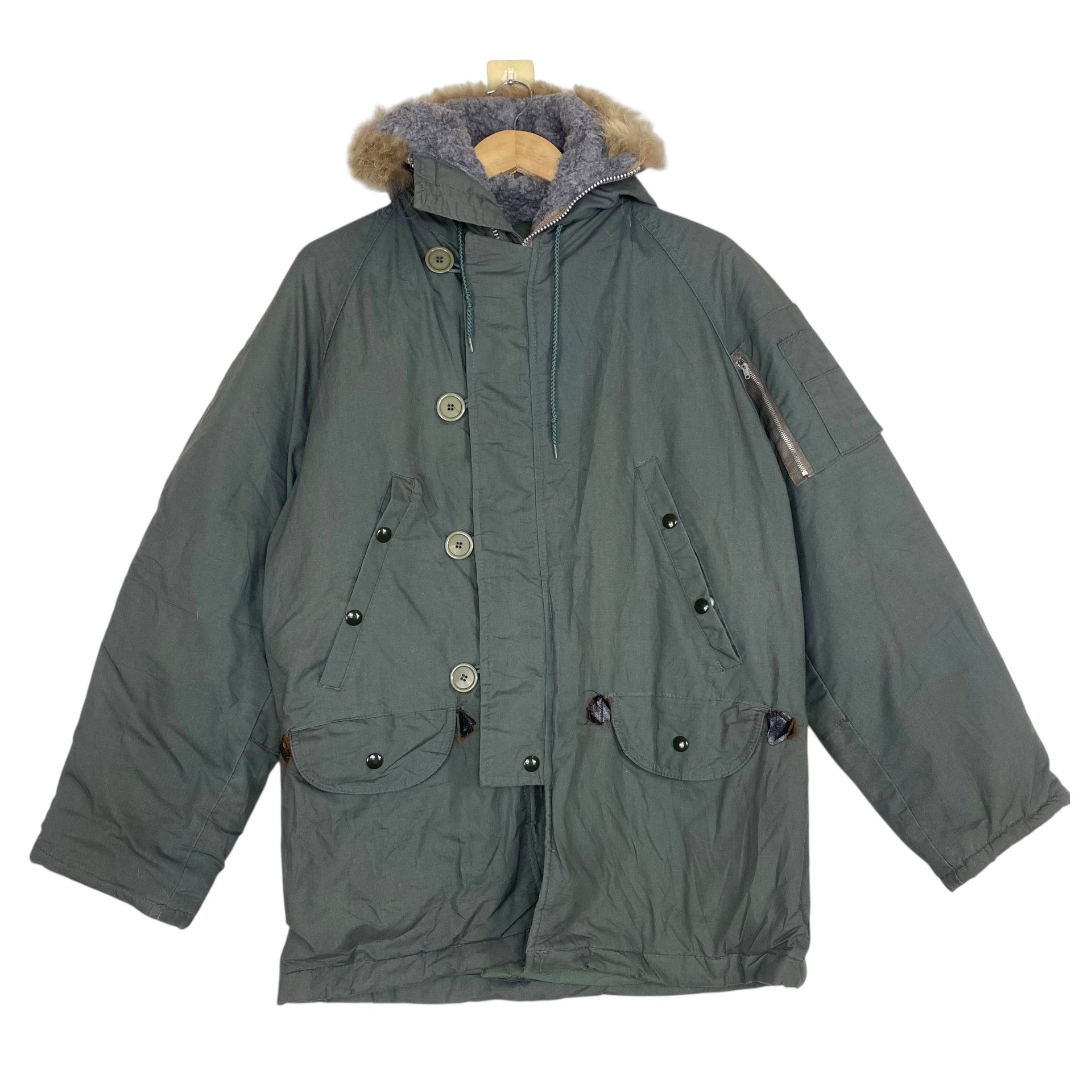 Vintage 💥 CORINTH MFG TYPE N3B MILITARY PARKA JACKET Size US M / EU 48-50 / 2 - 3 Thumbnail
