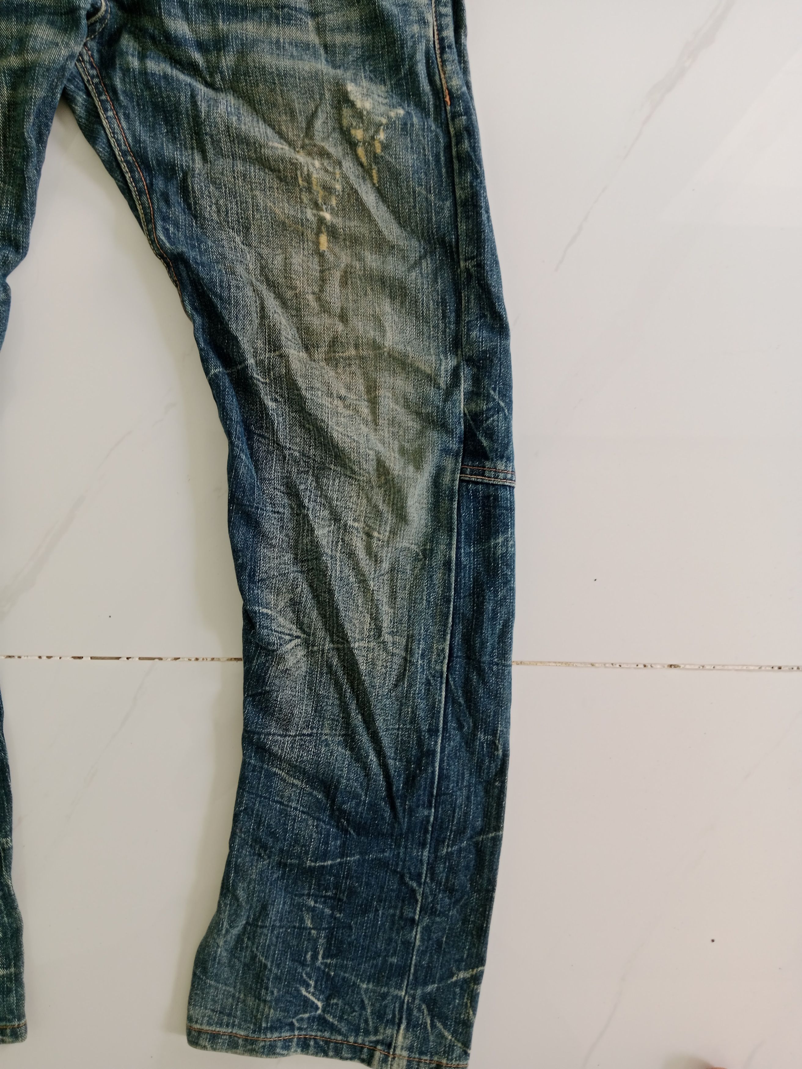 If Six Was Nine Explosion Double Waist Jeans Japanese Brand Size US 31 - 9 Thumbnail