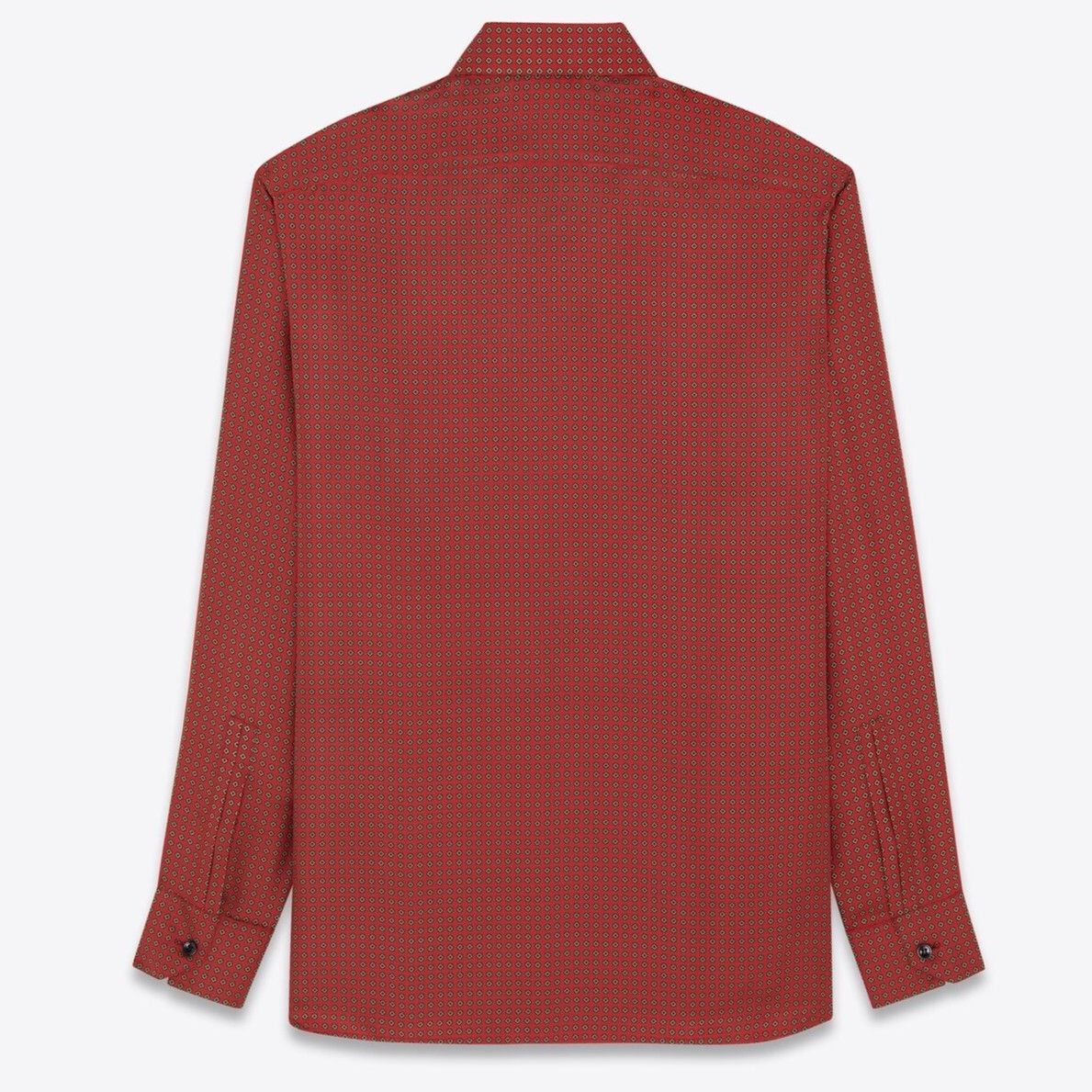 Saint Laurent Paris o1s1wg111224 Collar Classic Shirt in Multicolor Size US S / EU 44-46 / 1 - 2 Thumbnail