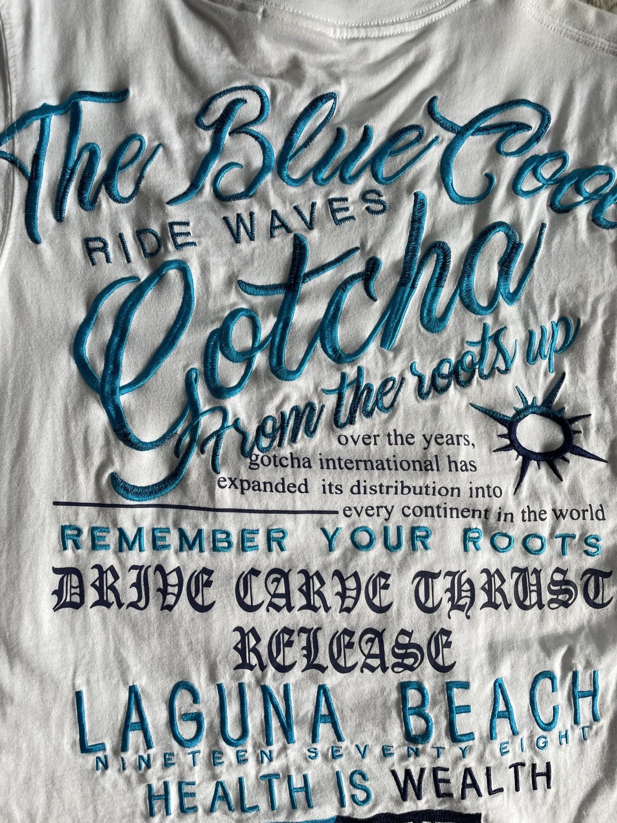 If Six Was Nine 2000s Japanese archive Gyaruo Surf Poem Embroidery Tee Y2K Size US S / EU 44-46 / 1 - 6 Thumbnail