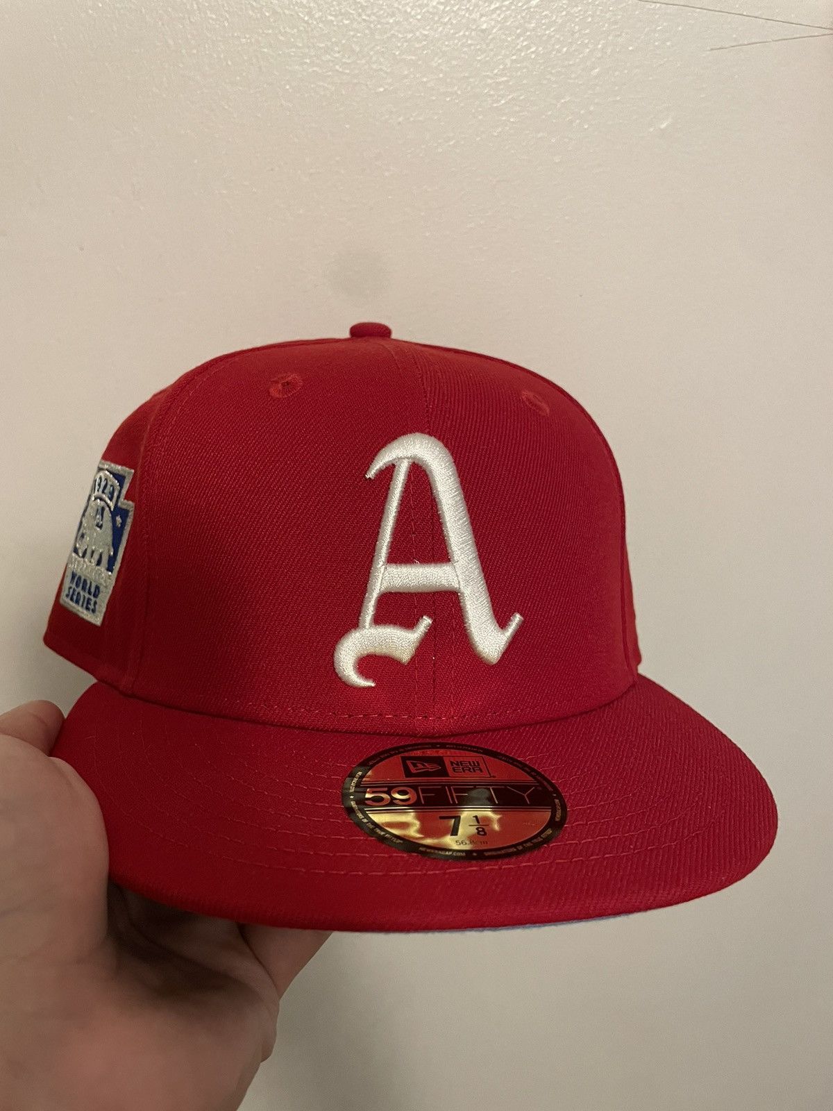image of Hat Club Red Icy Philadelphia Athletics 1929 Wor, Men's