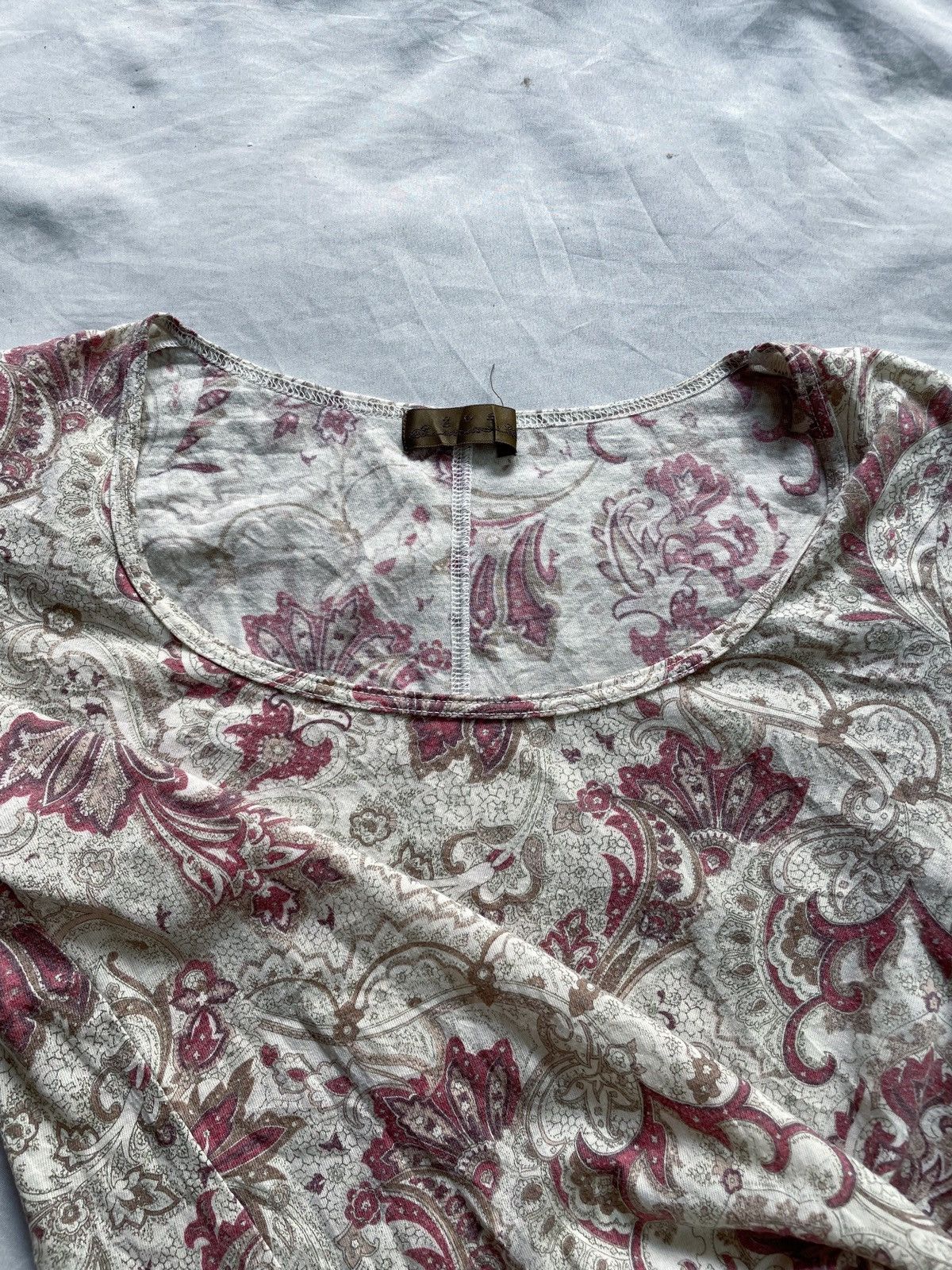 GOA GOA G.O.A BANDANA PATTERN TEE Size S / US 4 / IT 40 - 4 Thumbnail