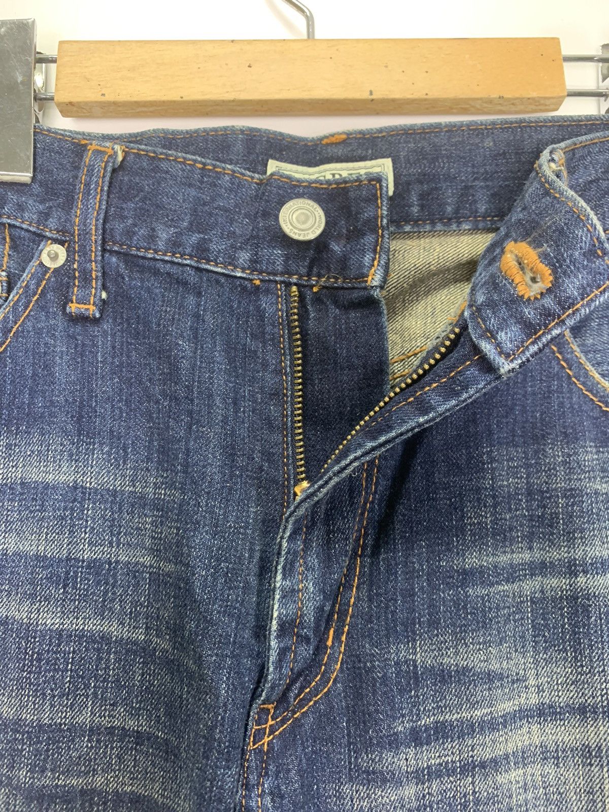 Japanese Brand × Vintage Vintage Distressed denim Size US 36 / EU 52 - 7 Thumbnail