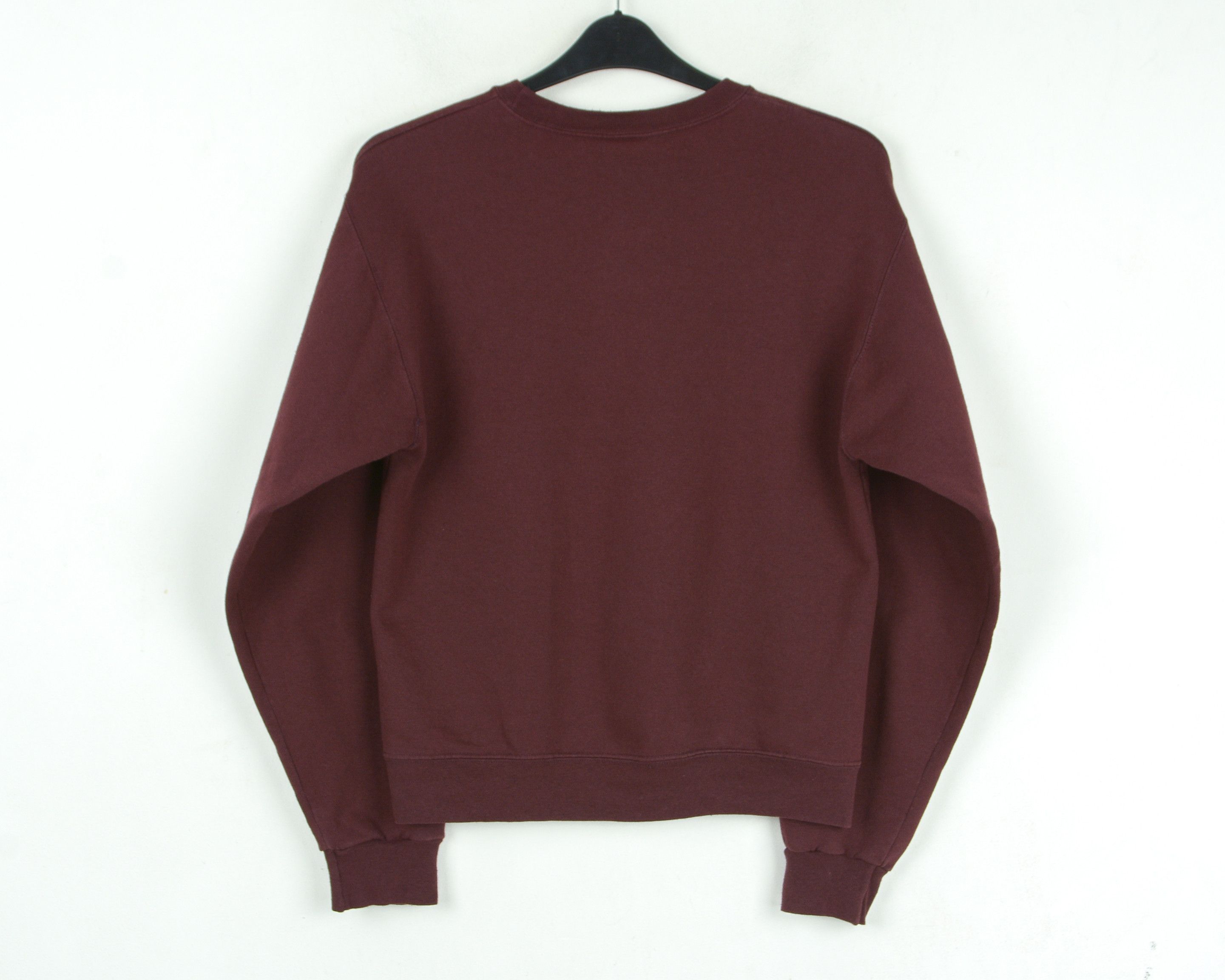 Champion × Vintage Men S Sweatshirt Jumper Pullover Streetwear Burgundy Sweater Size US S / EU 44-46 / 1 - 8 Thumbnail