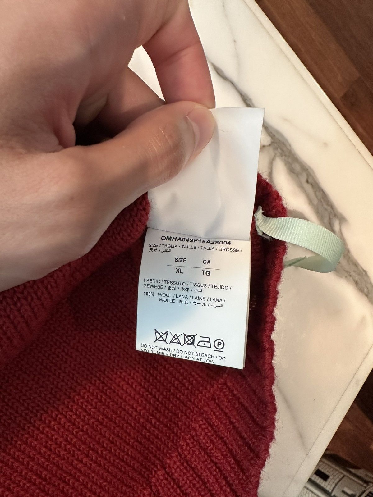 Off-White OFF-WHITE knit jumper Size US XL / EU 56 / 4 - 6 Thumbnail