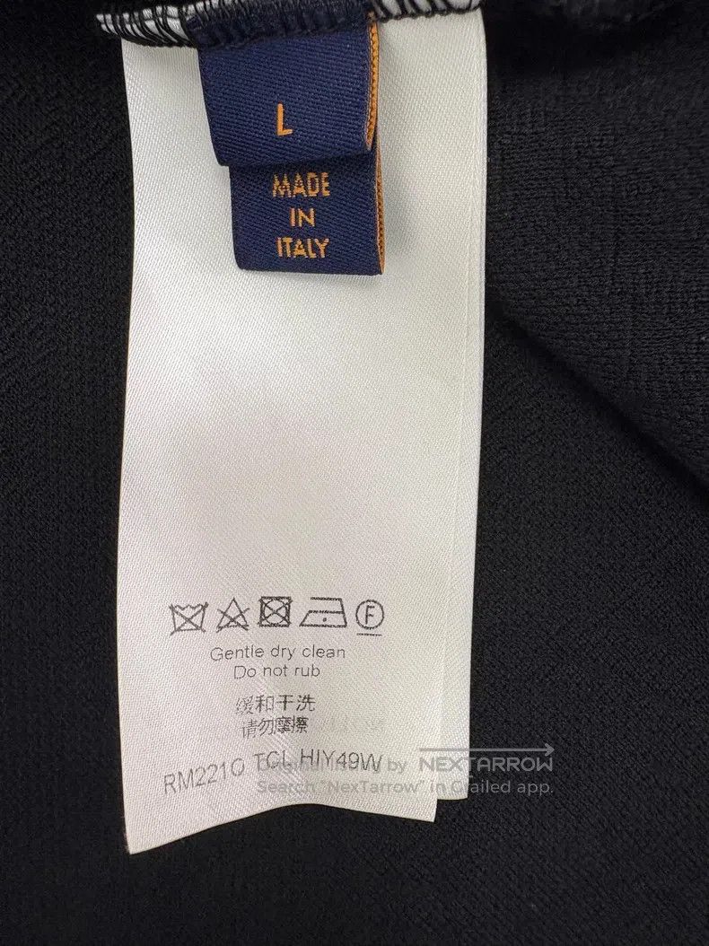 Louis Vuitton Louis Vuitton Black dark stripe full print pocket short sl Size US L / EU 52-54 / 3 - 7 Thumbnail