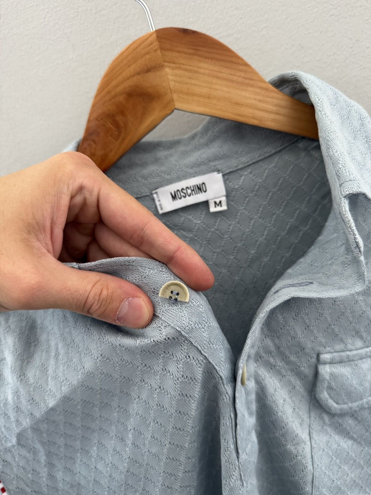 Moschino Vintage Moschino Polo Shirt Size US M / EU 48-50 / 2 - 6 Thumbnail