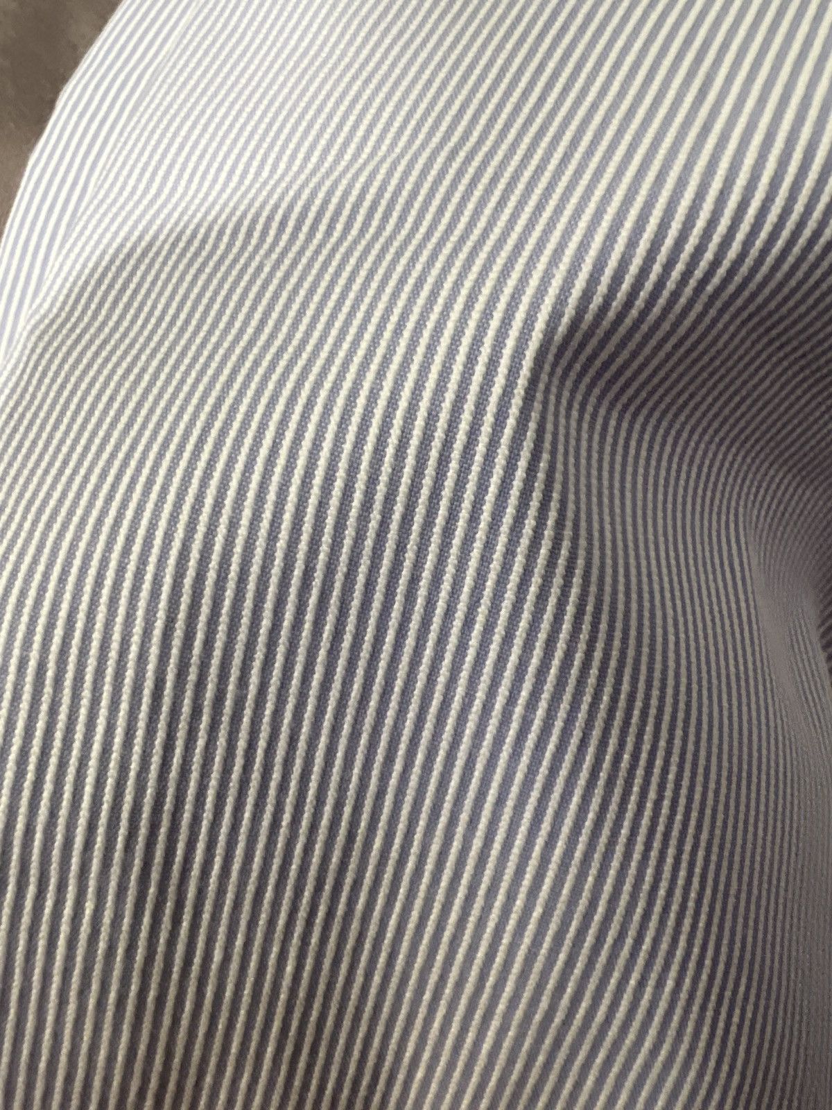 JB Classics JB Britches Trousers – White/Grey Pinstripes (Toronto Fit) Size US 32 / EU 48 - 6 Thumbnail