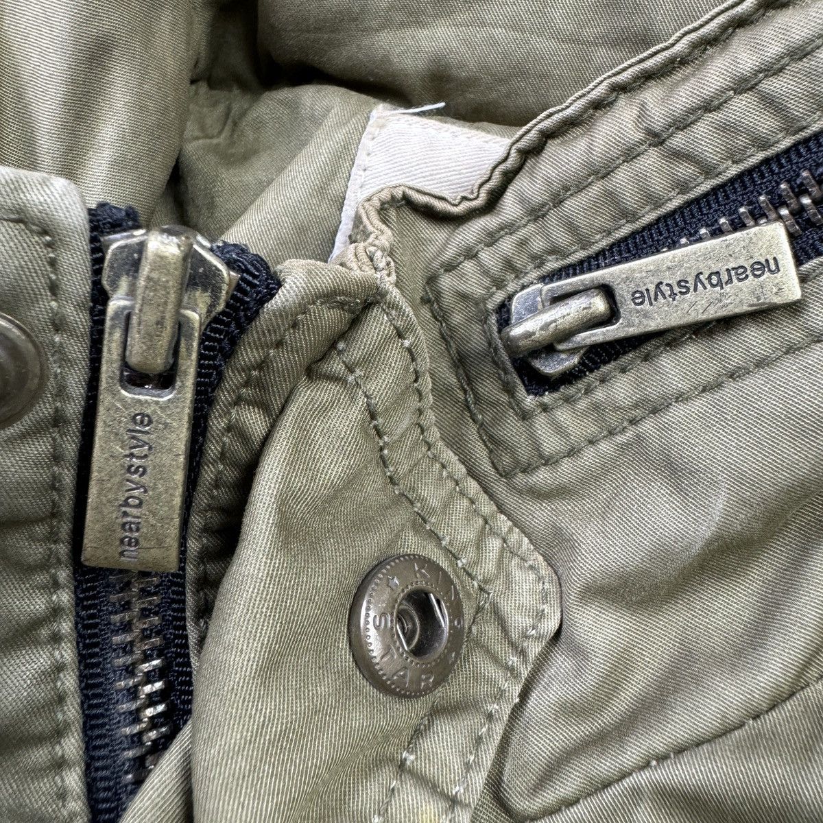 Japanese Brand Japanese Brand Nearby Military Style Jacket M65 Style Size US S / EU 44-46 / 1 - 8 Thumbnail