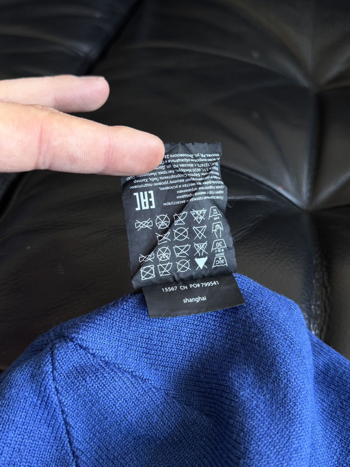Burton Burton Reversible Billboard Beanie Blue Navy Size ONE SIZE - 7 Thumbnail