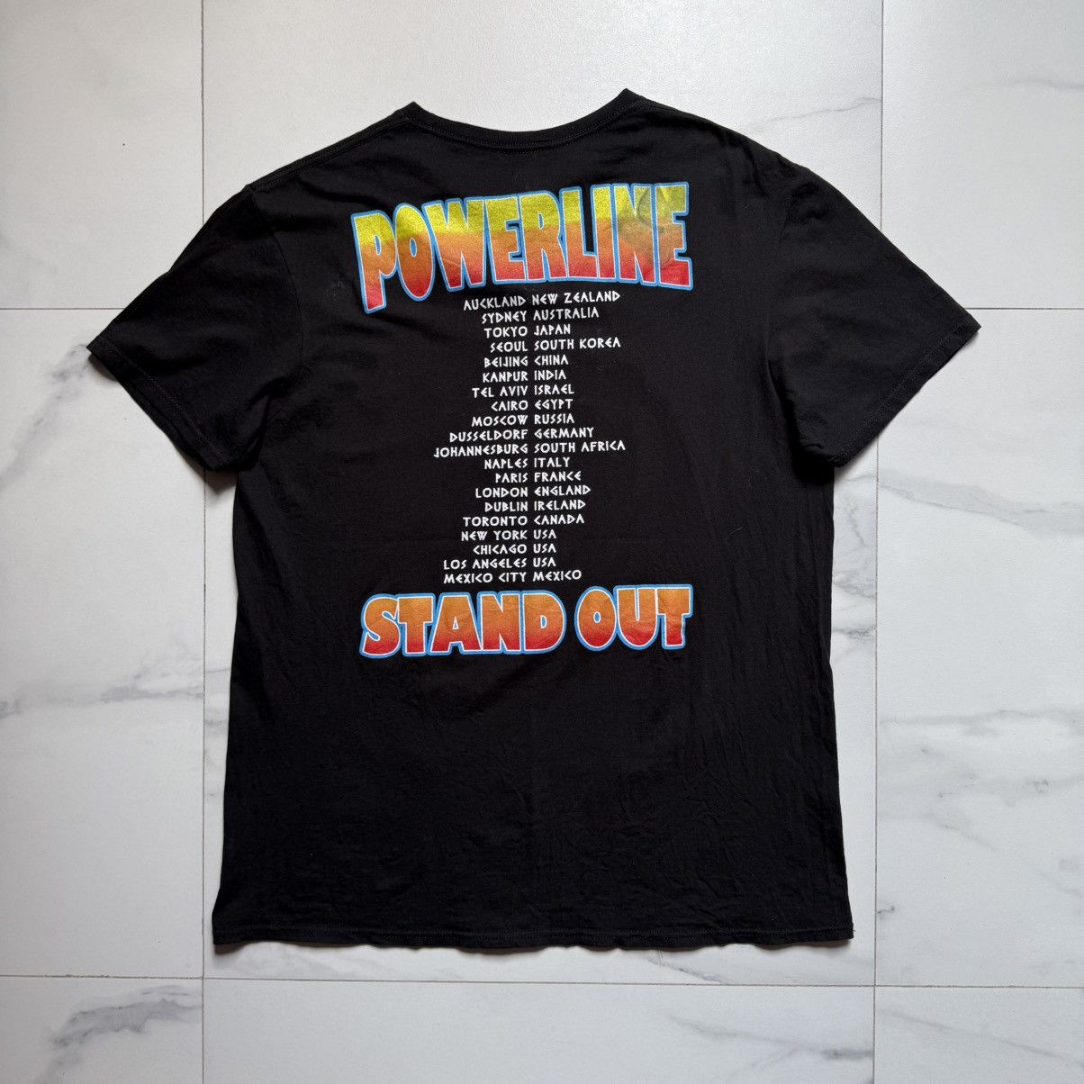 Disney Powerline Stand Out Tour T-Shirt Size US L / EU 52-54 / 3 - 3 Thumbnail