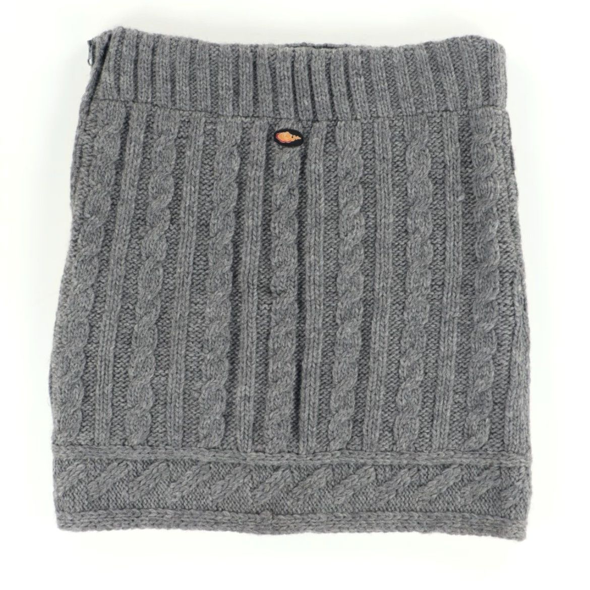 Vintage Everest Wool Knit Skirt Gray Women's S Size 28" / US 6 / IT 42 - 4 Thumbnail