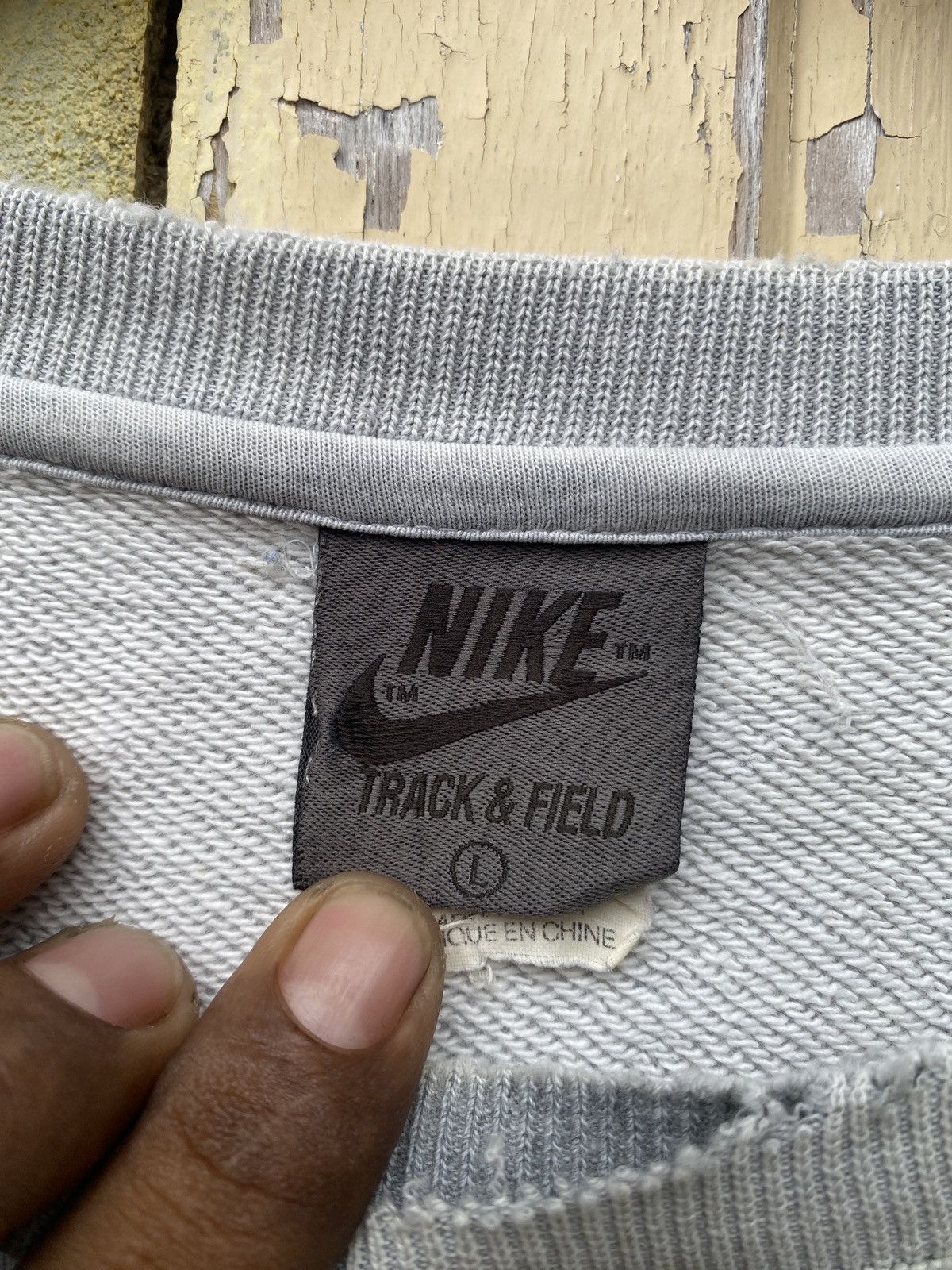 Nike × Vintage Vintage nike usaft crewneck sweatshirt Size US L / EU 52-54 / 3 - 11 Thumbnail