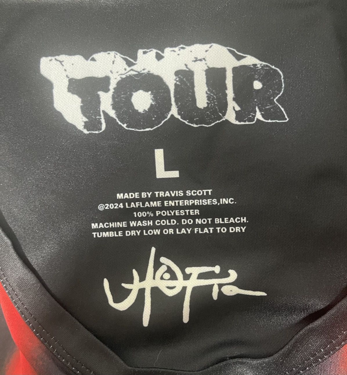 Travis Scott Italy Jersey Size US L / EU 52-54 / 3 - 3 Thumbnail