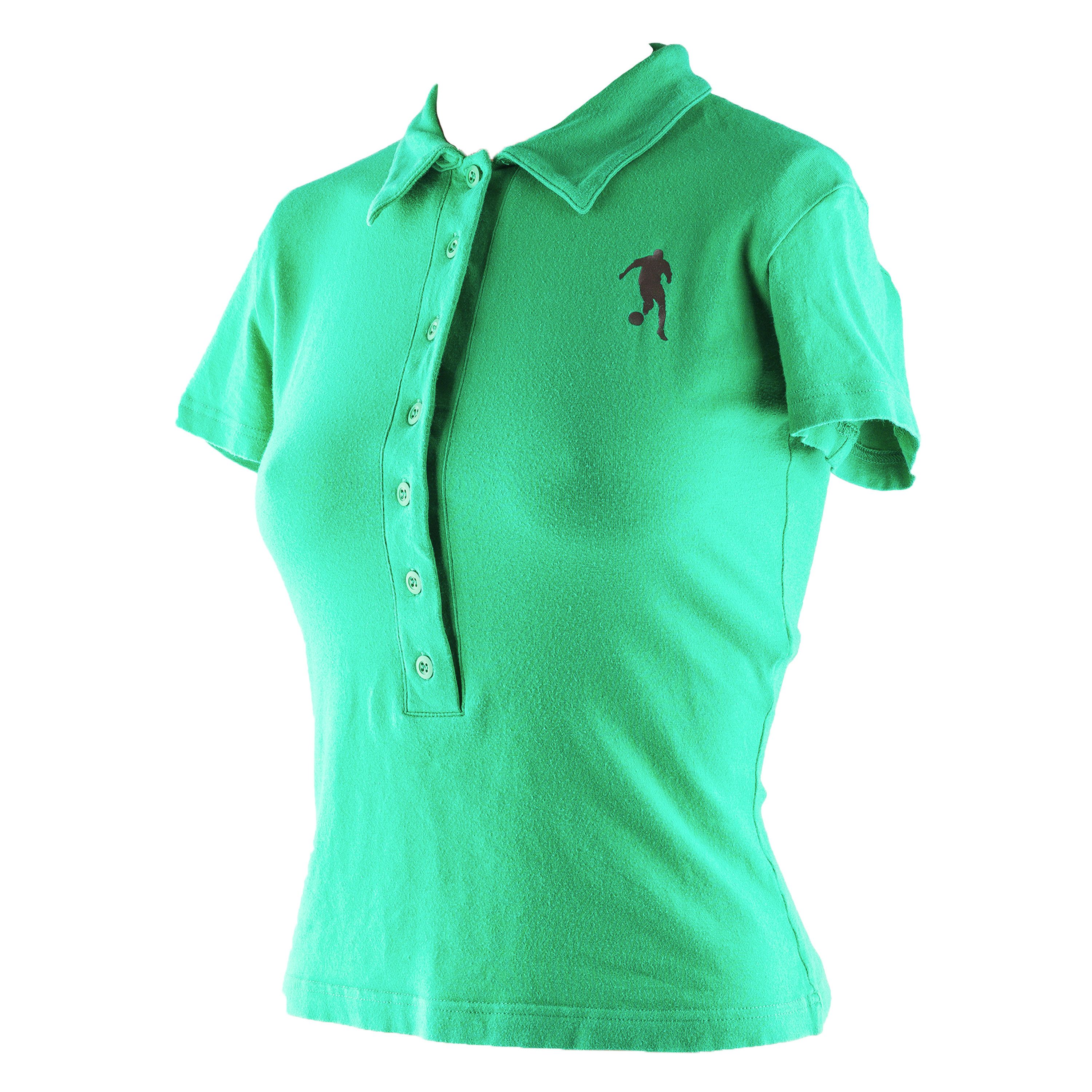 Dirk Bikkembergs Vintage Green Football Polo Shirt Top (S)
