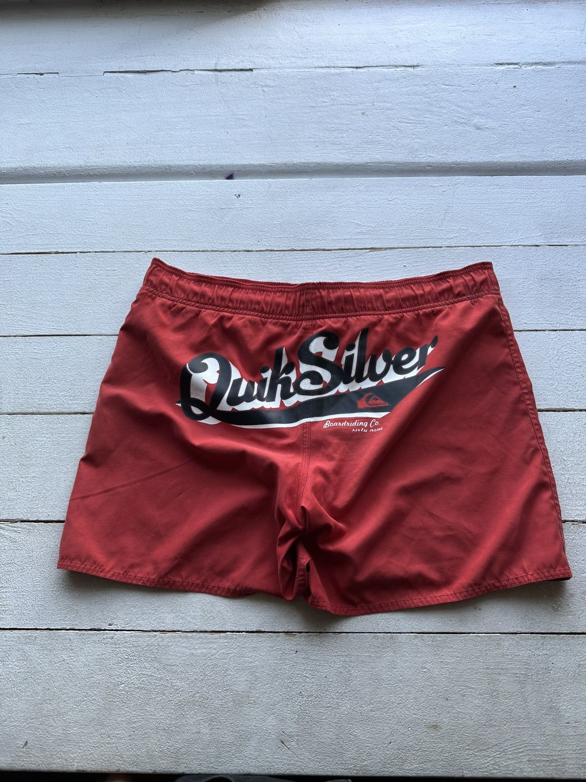 Quiksilver 🚨Vintage Quiksilver Shorts Big Logo Y2K Style 90s Surfing Size US 36 / EU 52 - 1 Thumbnail