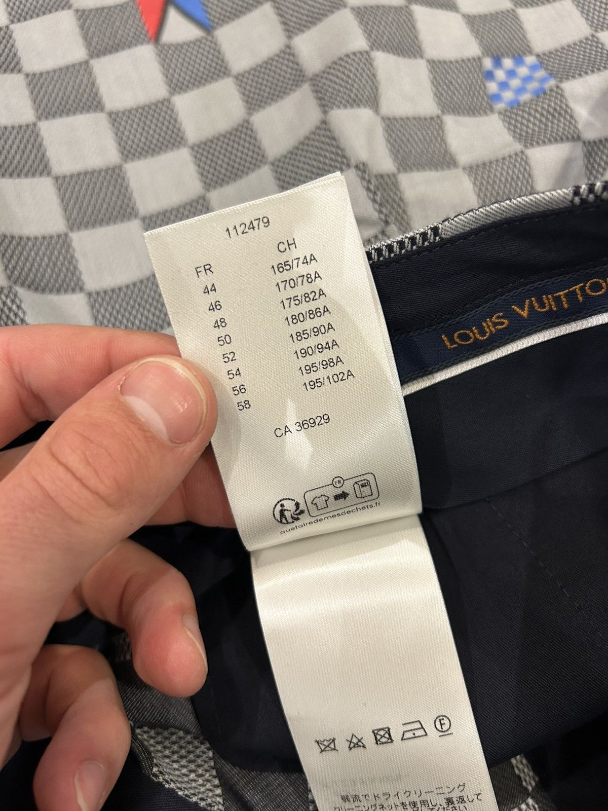 Louis Vuitton 37th Americas Cup Damier Shorts