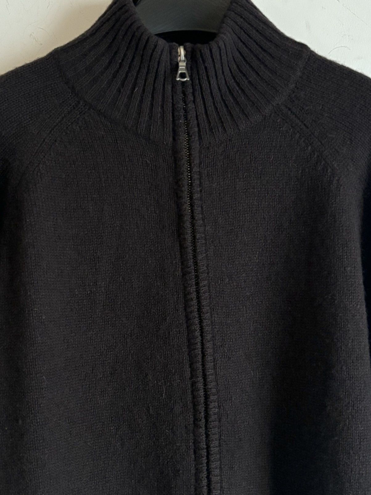 Dries Van Noten Dries Van Noten | 00s Minimalist Zip Wool Cardigan Size US L / EU 52-54 / 3 - 3 Thumbnail