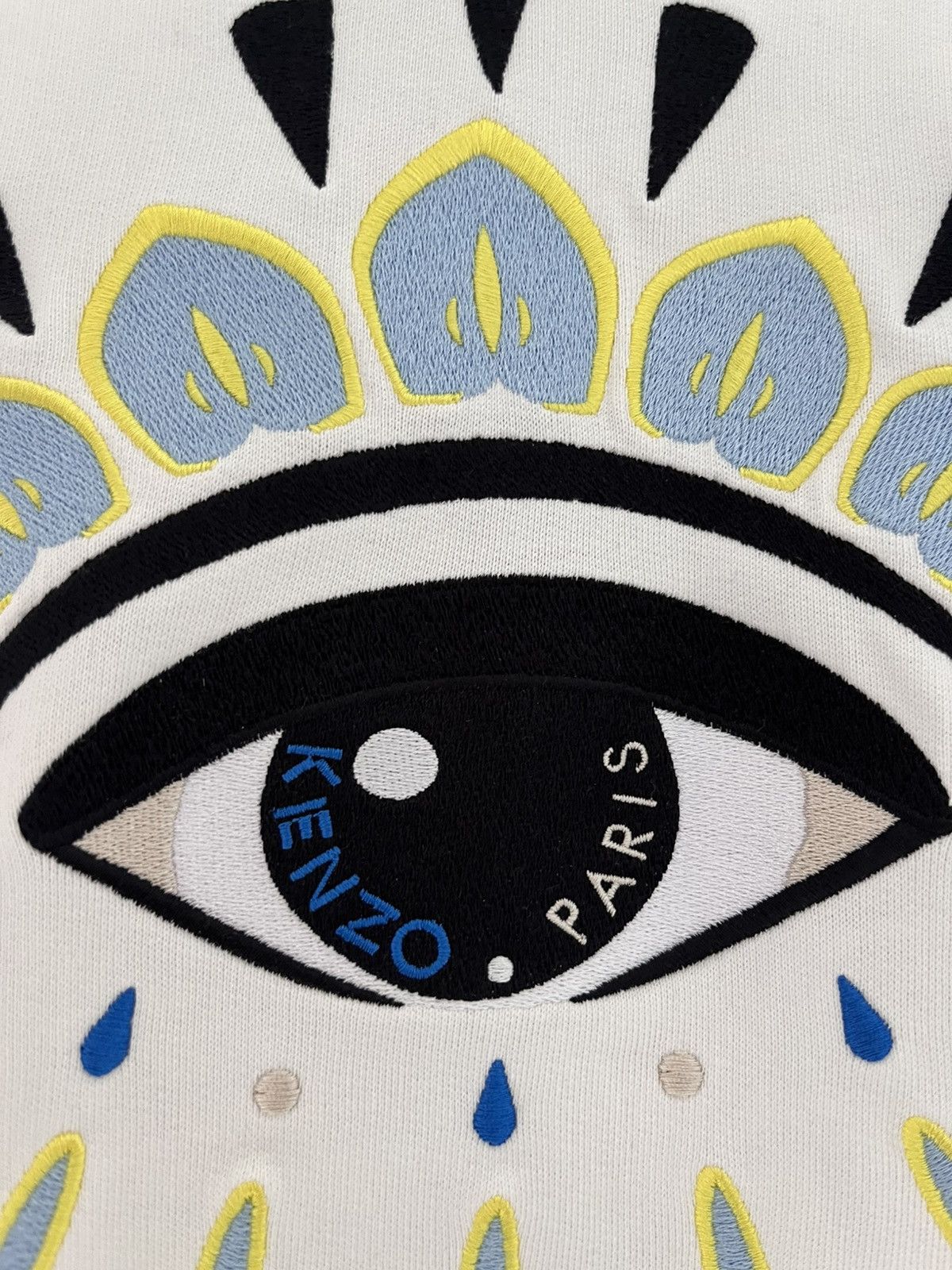 Kenzo Kenzo white hoodie big logo boxy Size S / US 4 / IT 40 - 7 Thumbnail